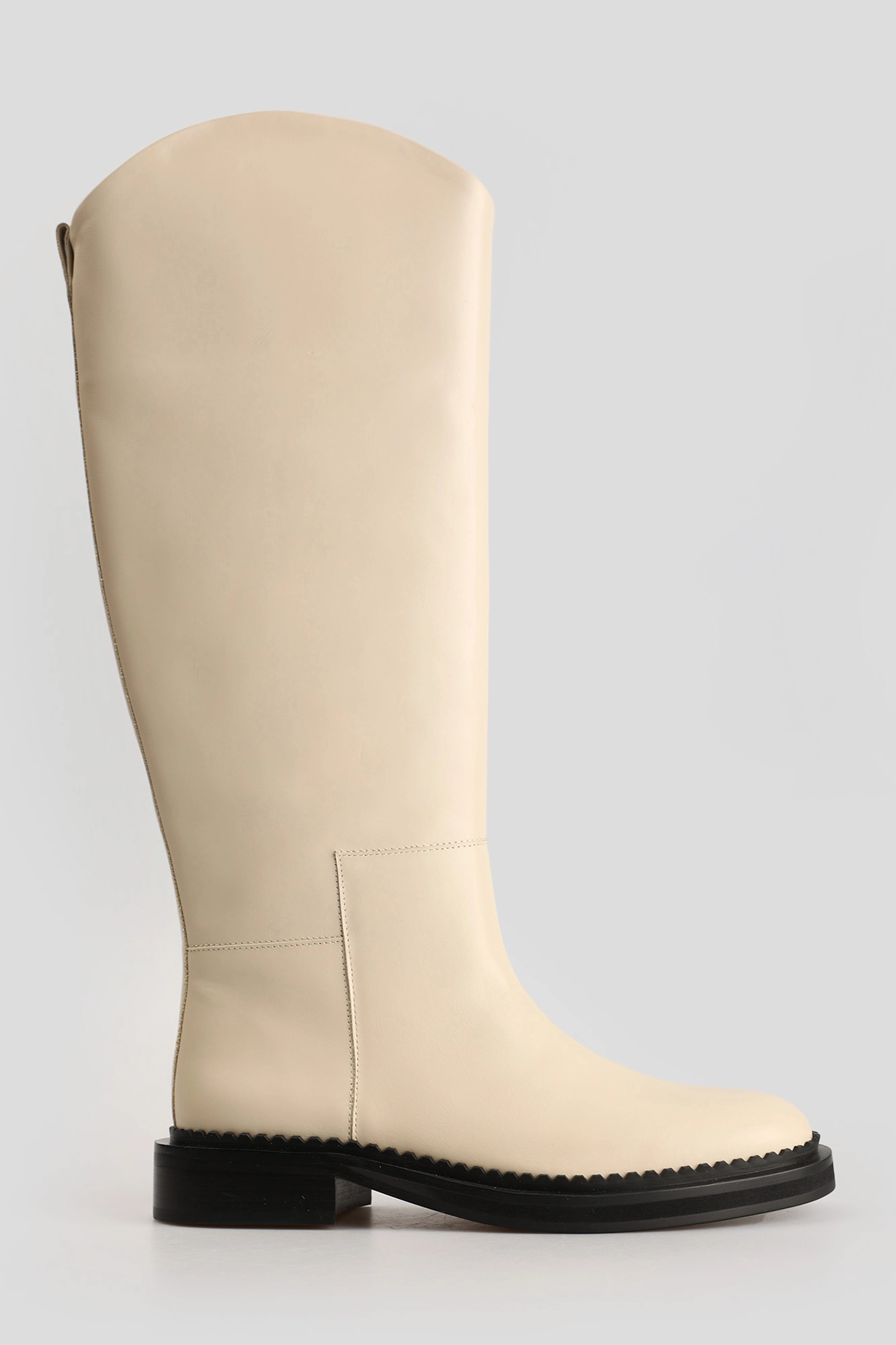 CC10842-WT/8 текстиль Сапоги жен кожа рис. Сапоги Corso Como Молочный