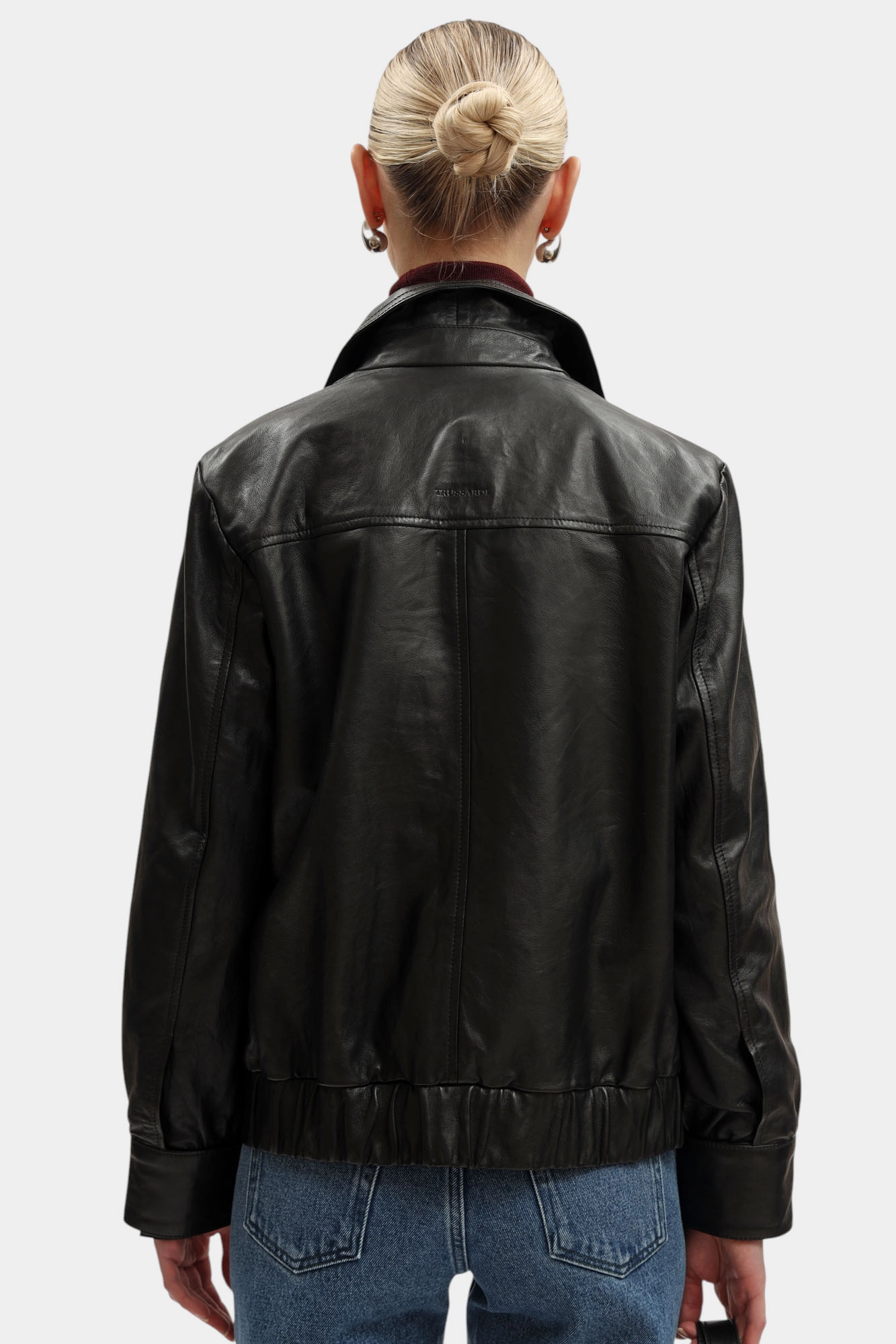 R357A000711N-WL902L03-04DP куртка кожаная trussardi 