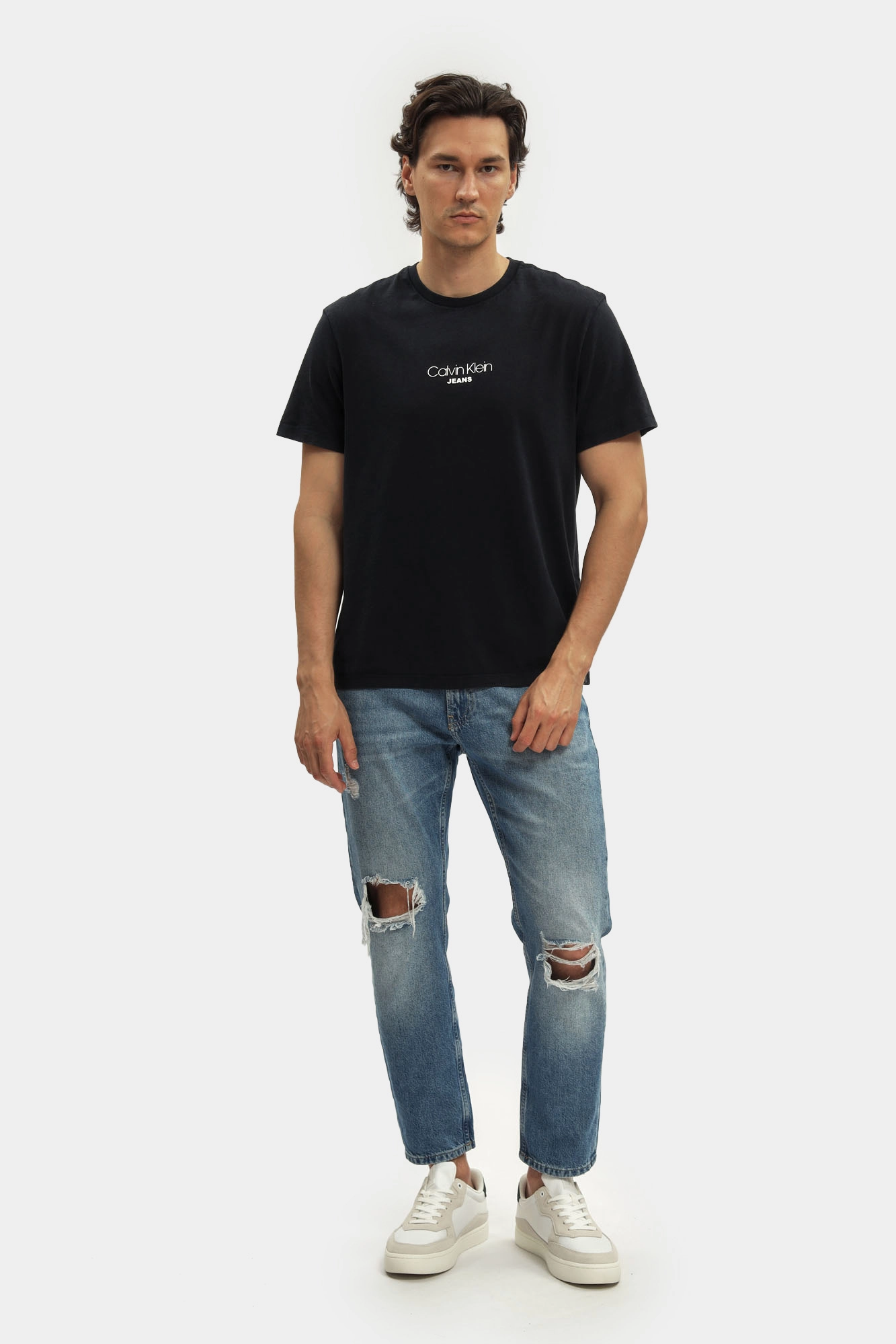 LV04RB824G Футболка Calvin Klein Jeans Синий