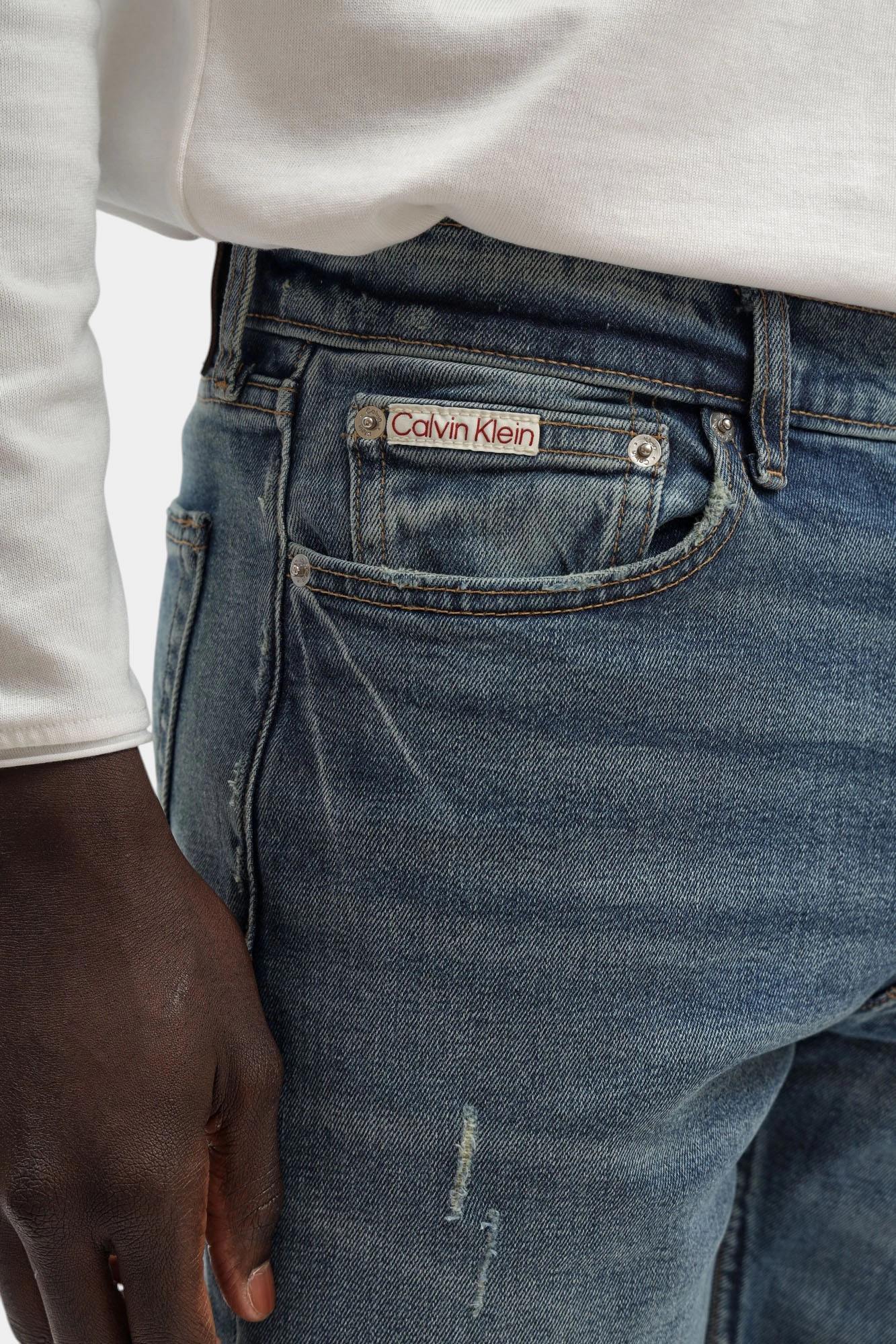 LV04RD733G Джинсы Calvin Klein Jeans Зеленый