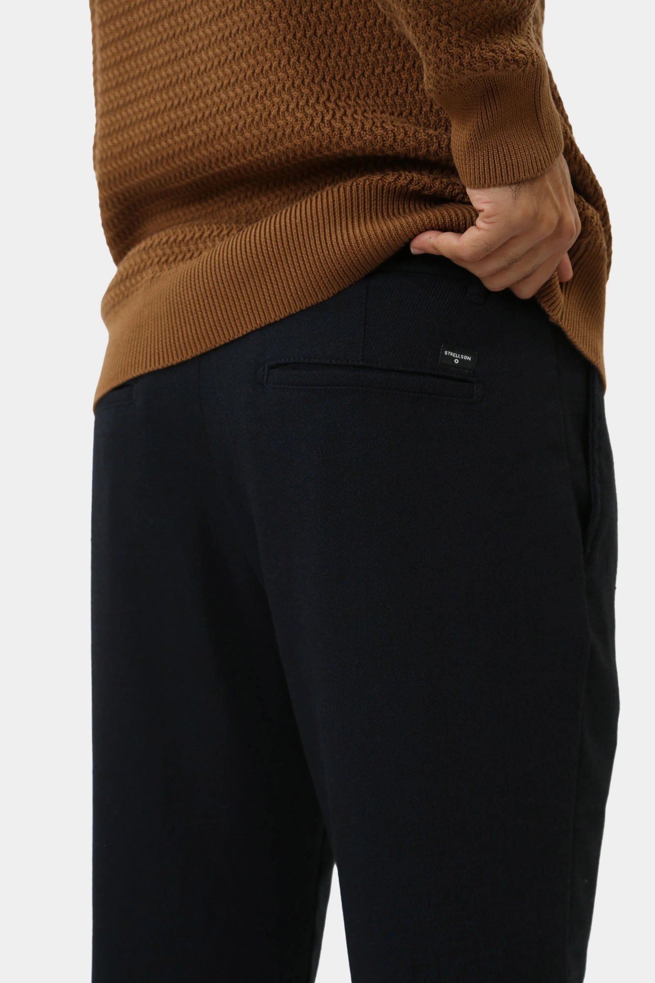 30043998_10018725 Брюки чинос Strellson Синий