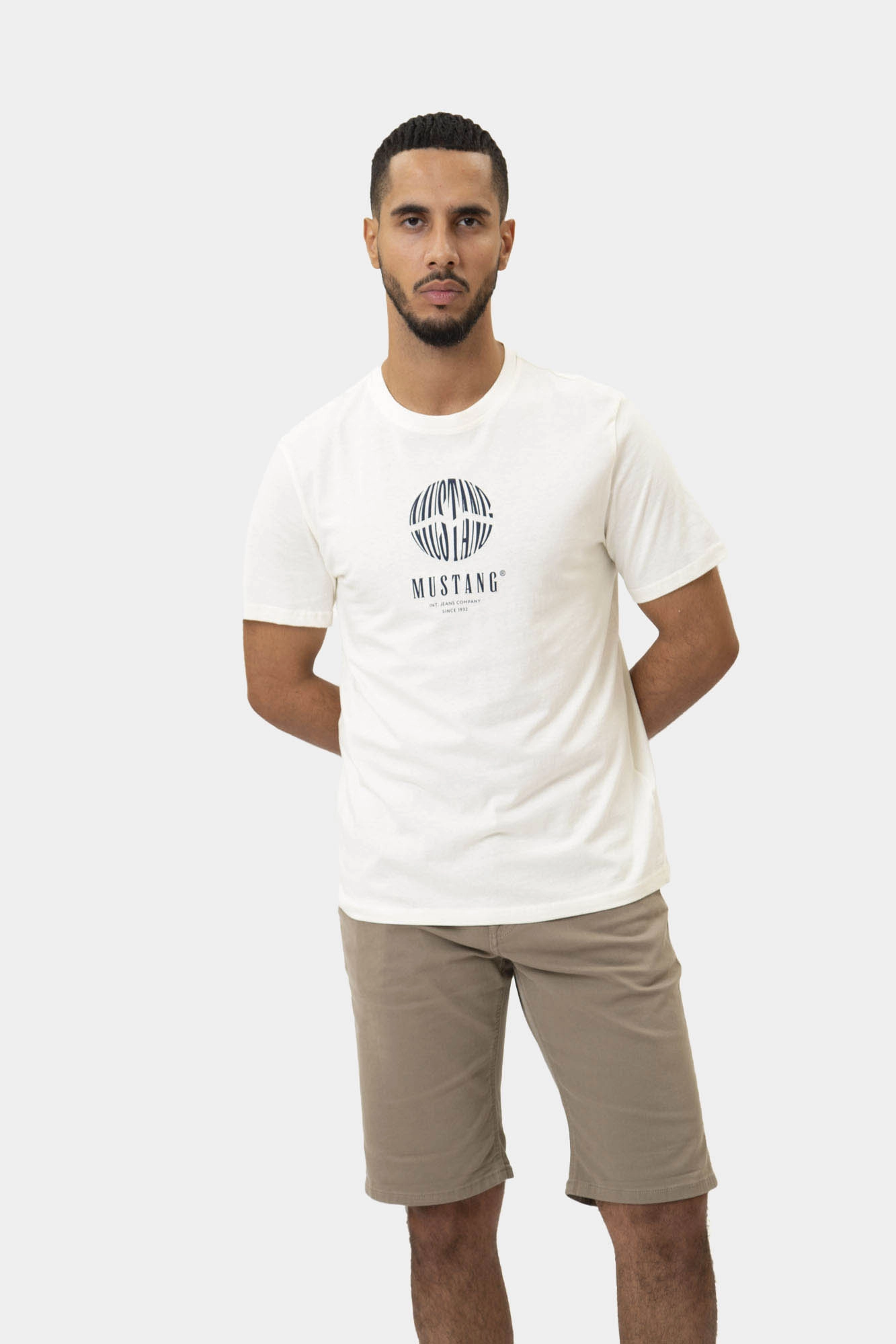 1014951 Футболка Mustang Белый