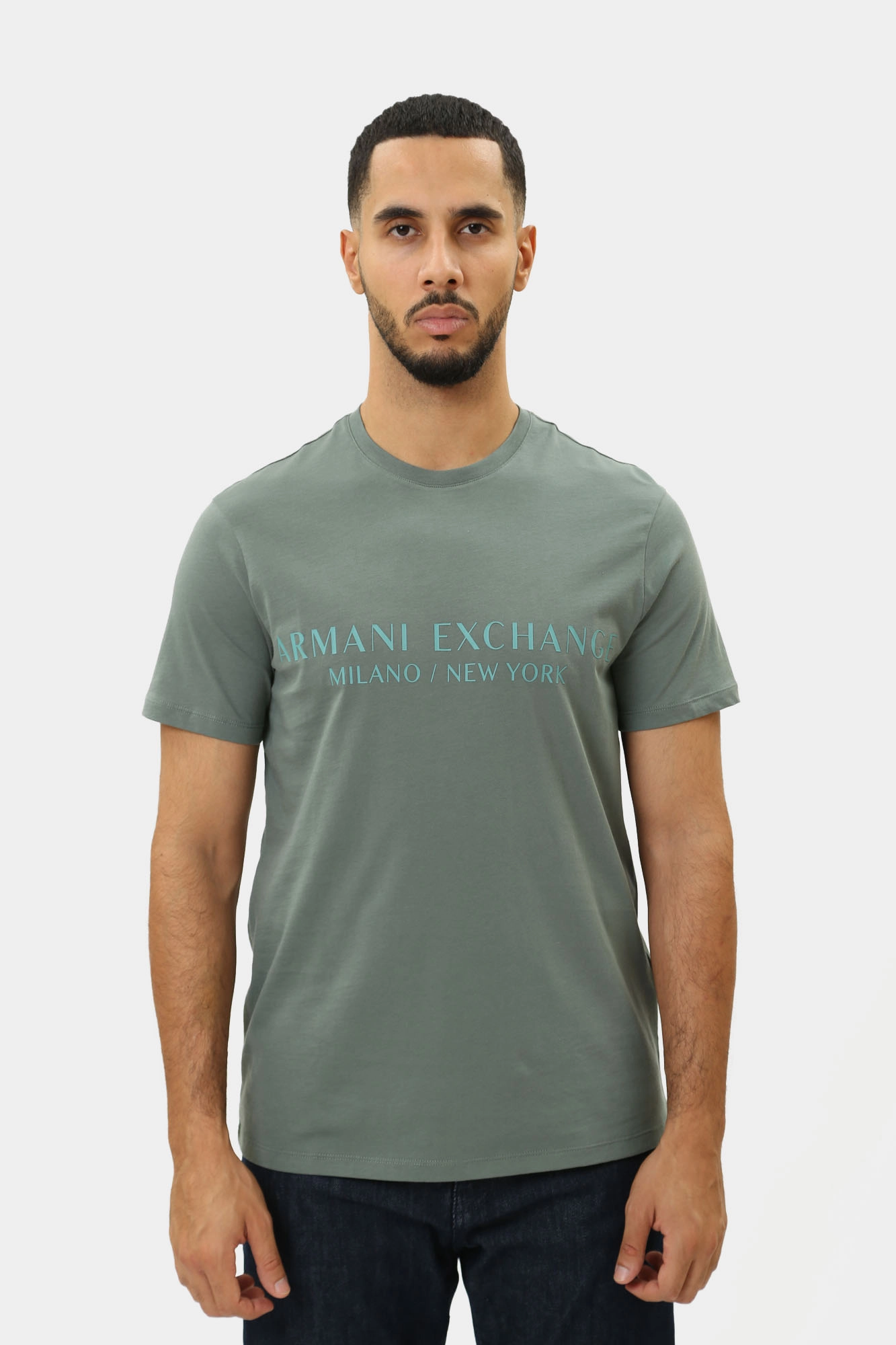 8NZT72_Z8H4Z Футболка Armani Exchange Зеленый