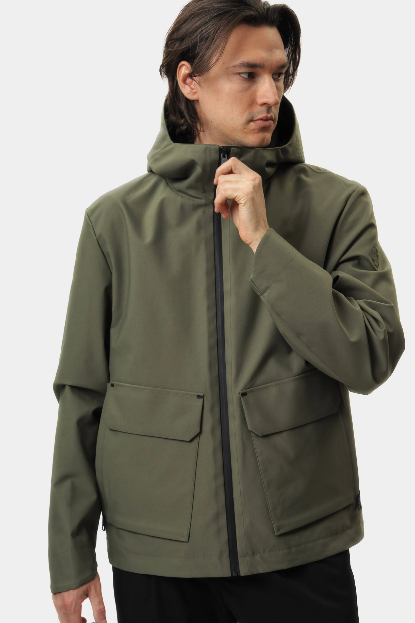 30045146_10016399 Ветровка Strellson Зеленый