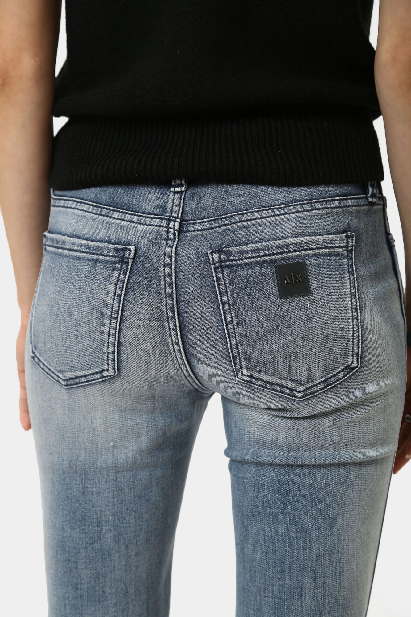 3DYJ22_Y15EZ брюки джинсовые armani exchange 