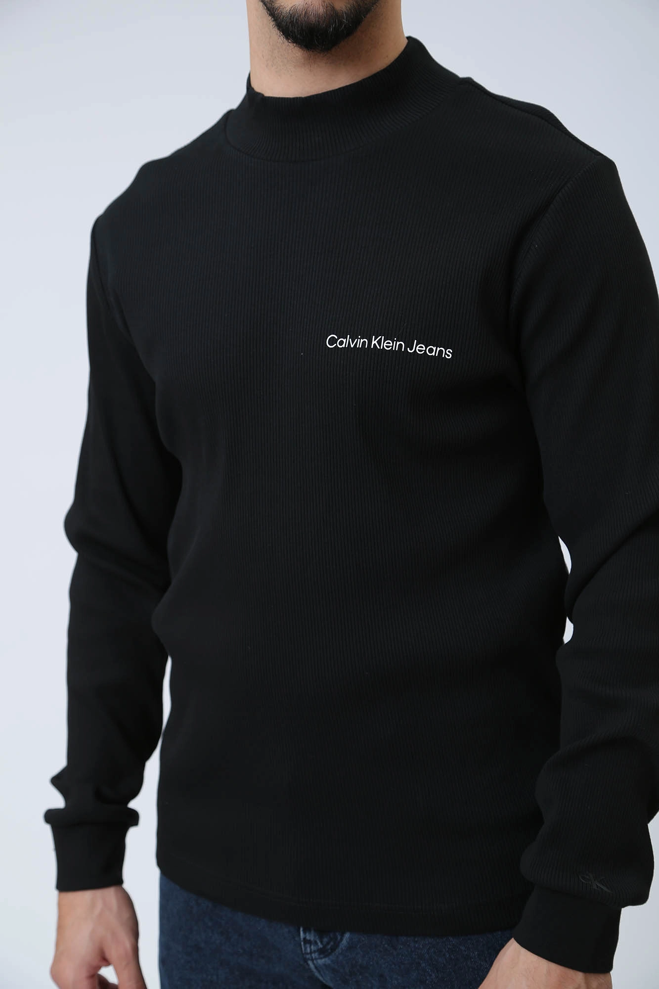 J30J324677 Лонгслив Calvin Klein Jeans Черный