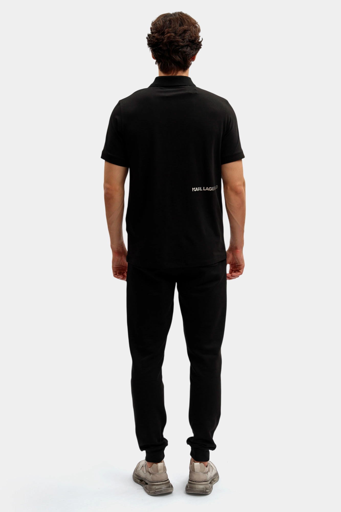 554235_745401 Поло Karl Lagerfeld Черный