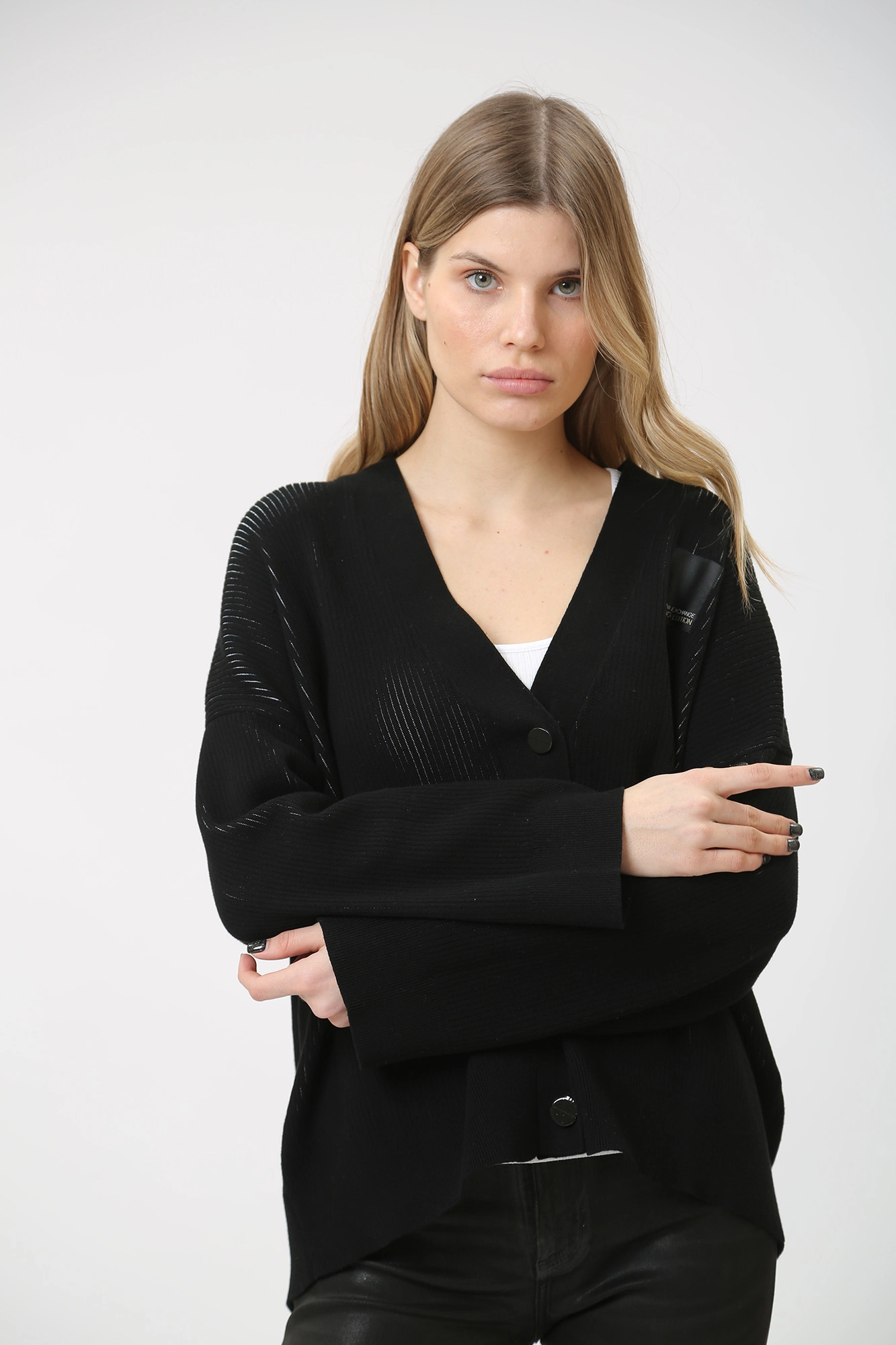 3DYE1L_YM1NZ кардиган armani exchange 