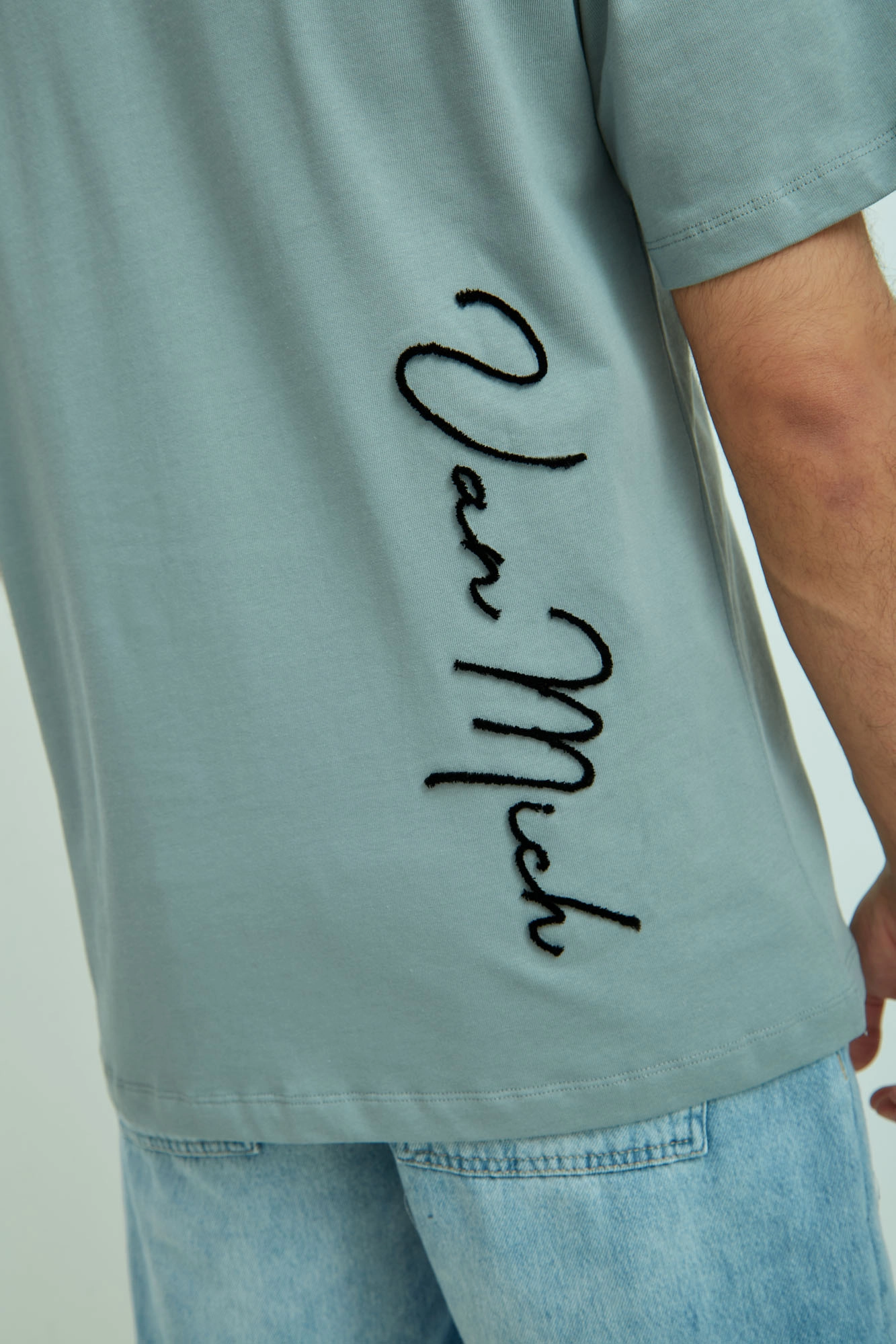 VM-ERK-22-060 Футболка Van Mich Голубой