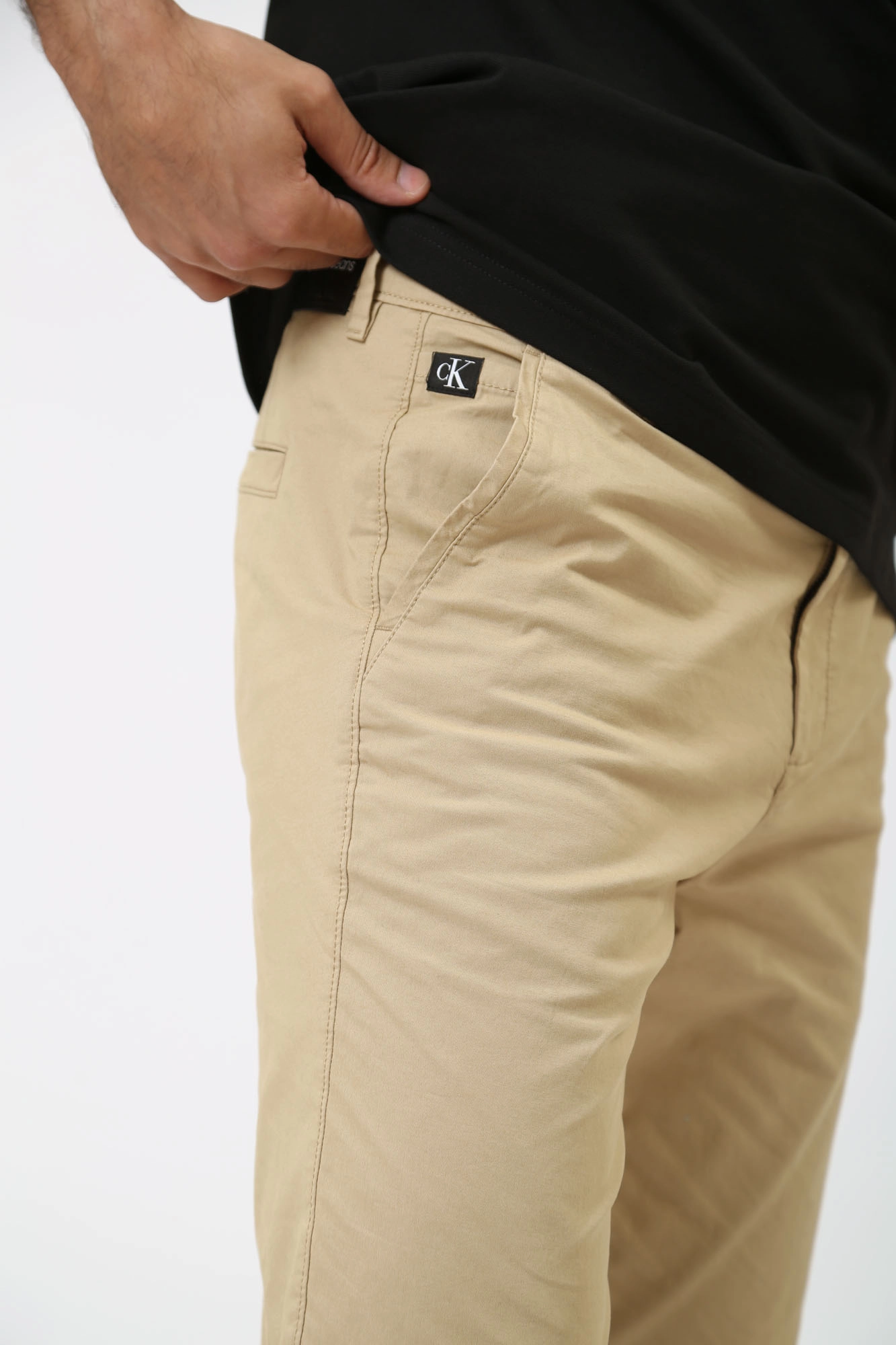 Calvin klein khaki pants discount