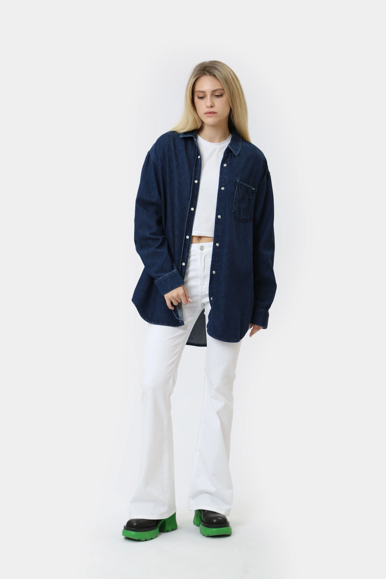 61126-15689-082 рубашка с длинным рукавом ltb 