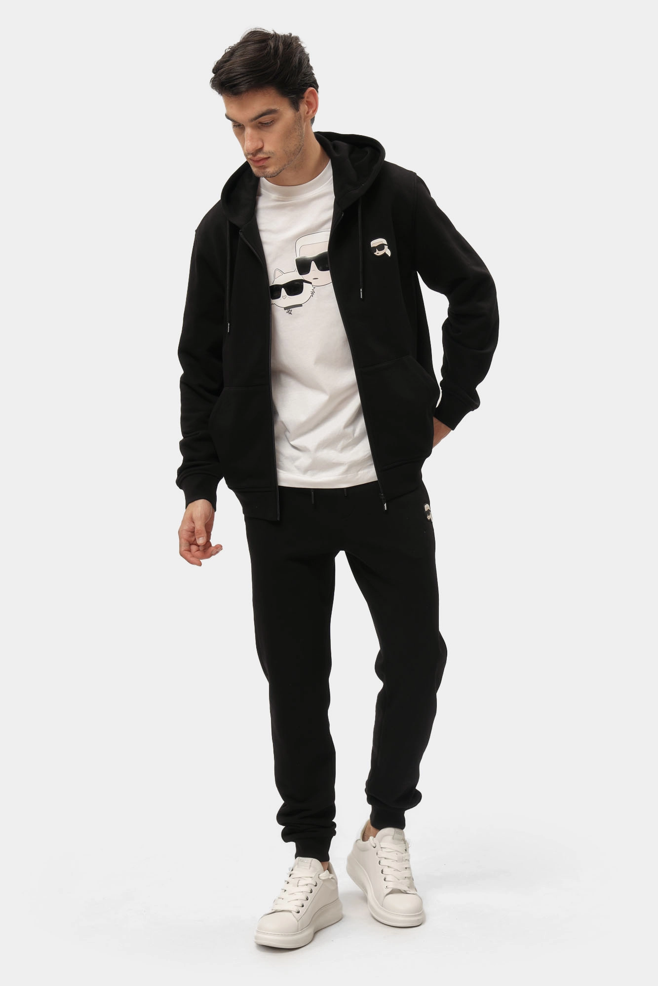 500900_705713 Брюки спортивные Karl Lagerfeld Черный