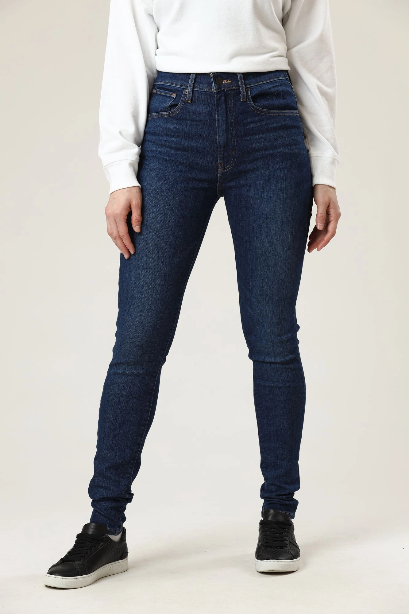 2279101160 джинсы mile high super skinny catch me outside levi`s 