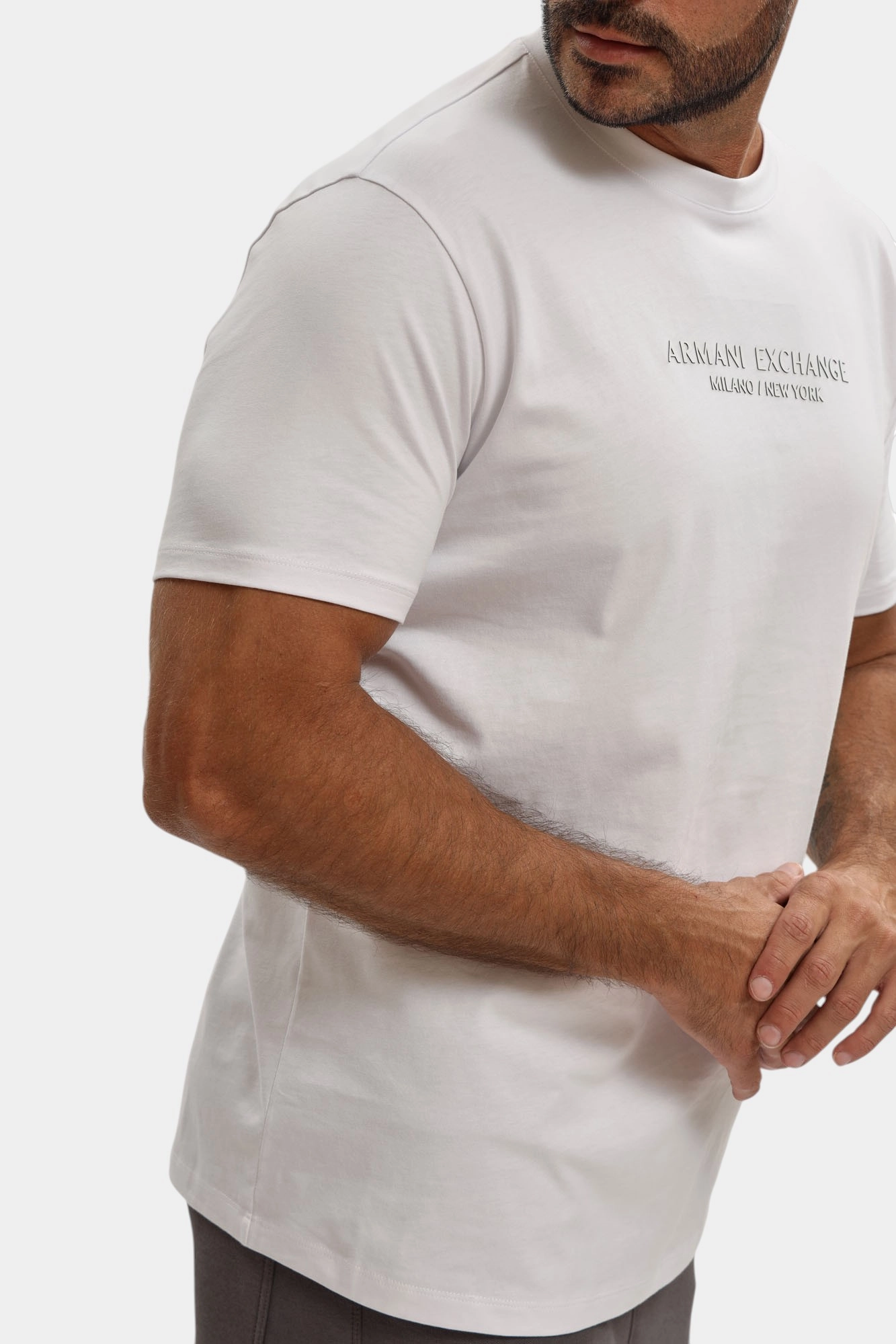 XM001280_AF10361 Футболка Armani Exchange Белый