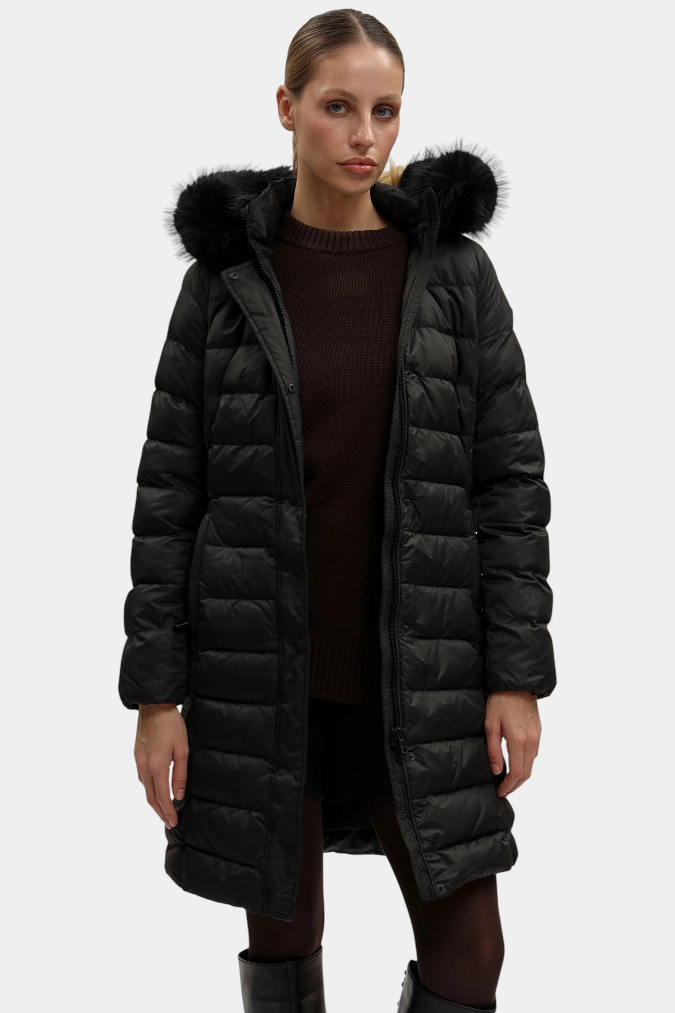 W5626FT3152F пальто утеплённое geox