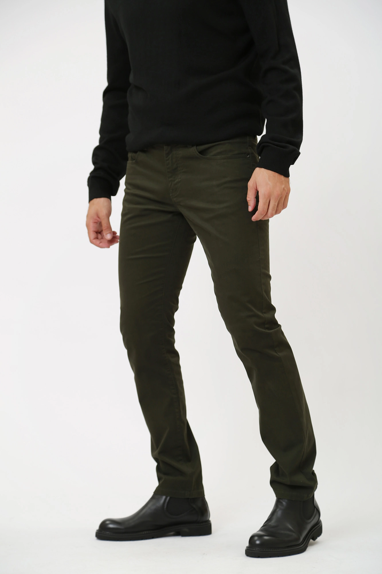 6RZJ13_ZN2LZ Брюки 5-карманные Armani Exchange Зеленый