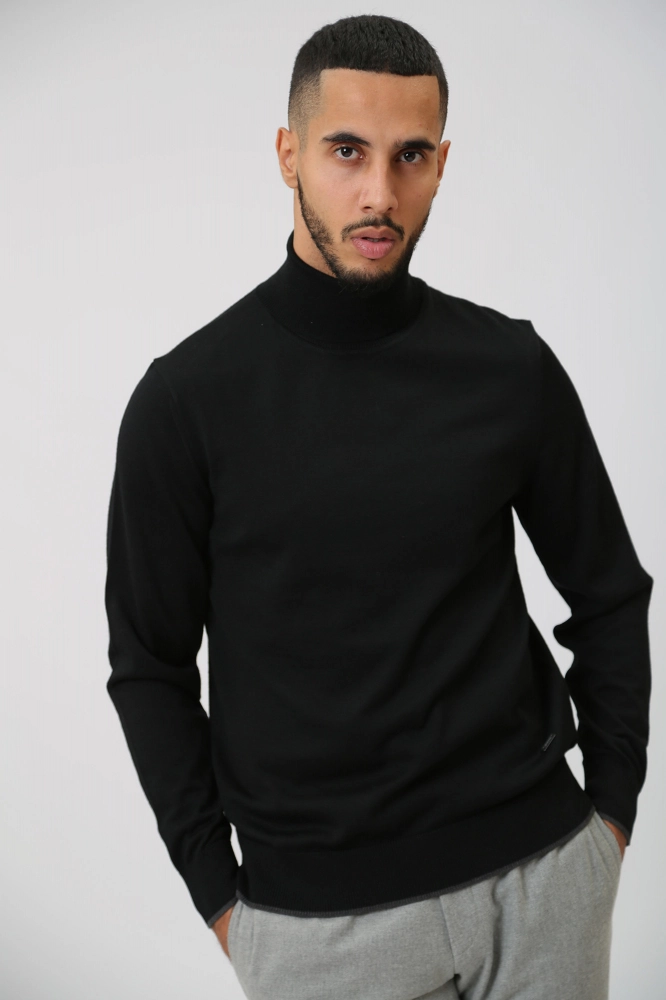 Парка Strellson Нейлон Черный