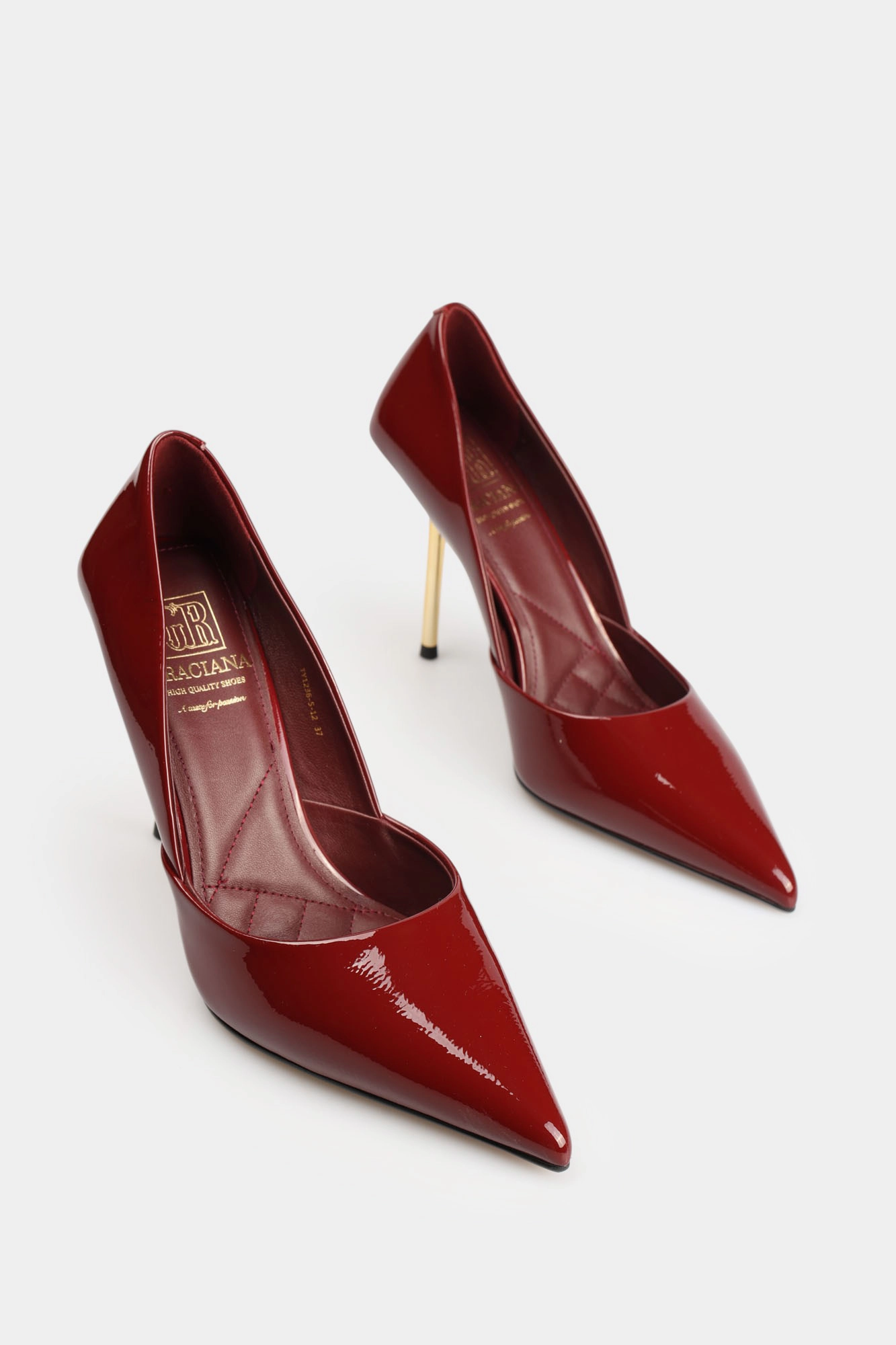 TY1236-5-1 Туфли Graciana Бордовый