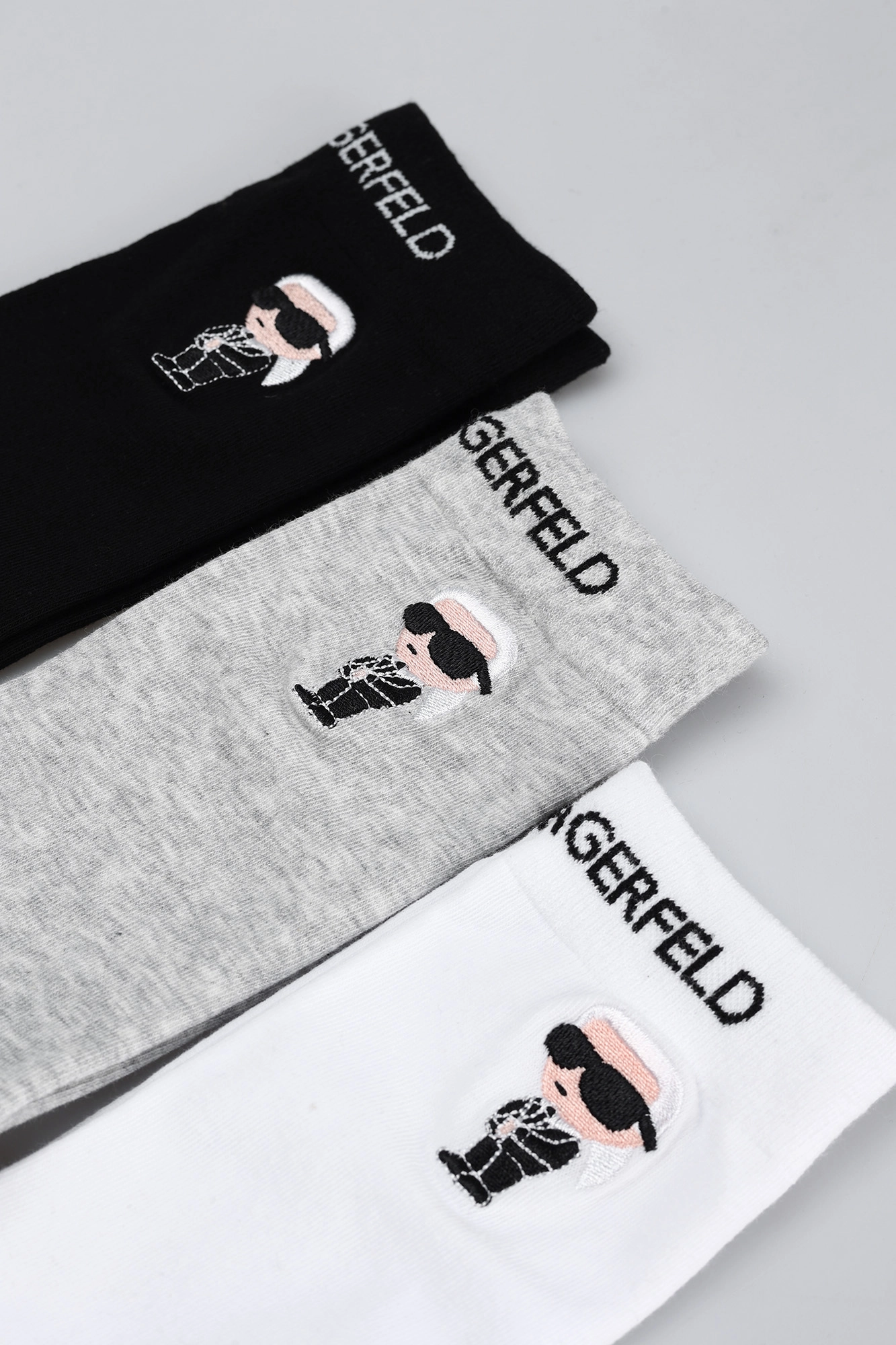 230M6001 Носки 3 шт Karl Lagerfeld Черный