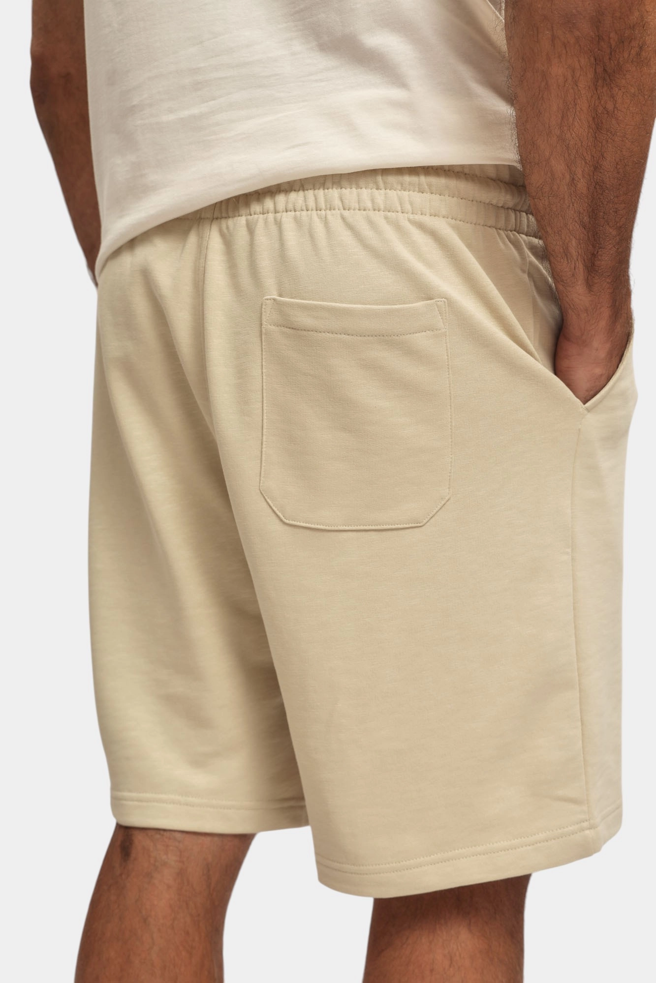 1016476 Шорты текстильные Mustang Бежевый