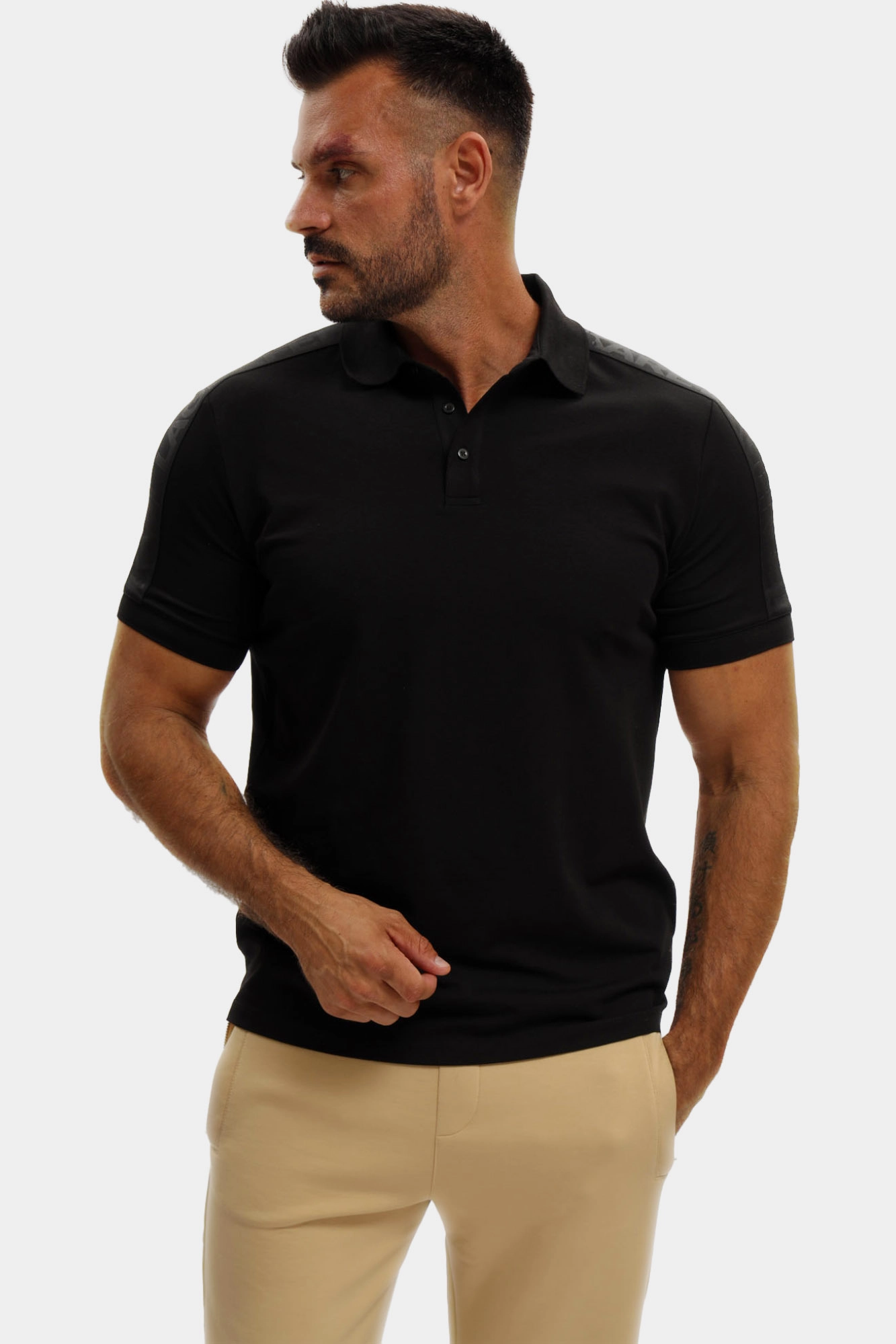 553235_745019 Поло Karl Lagerfeld Черный