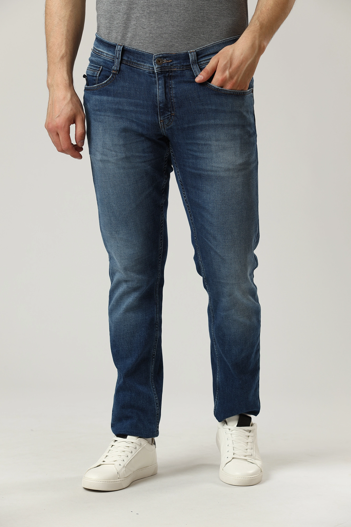 1012563-5000 Джинсы Oregon Tapered Mustang Синий
