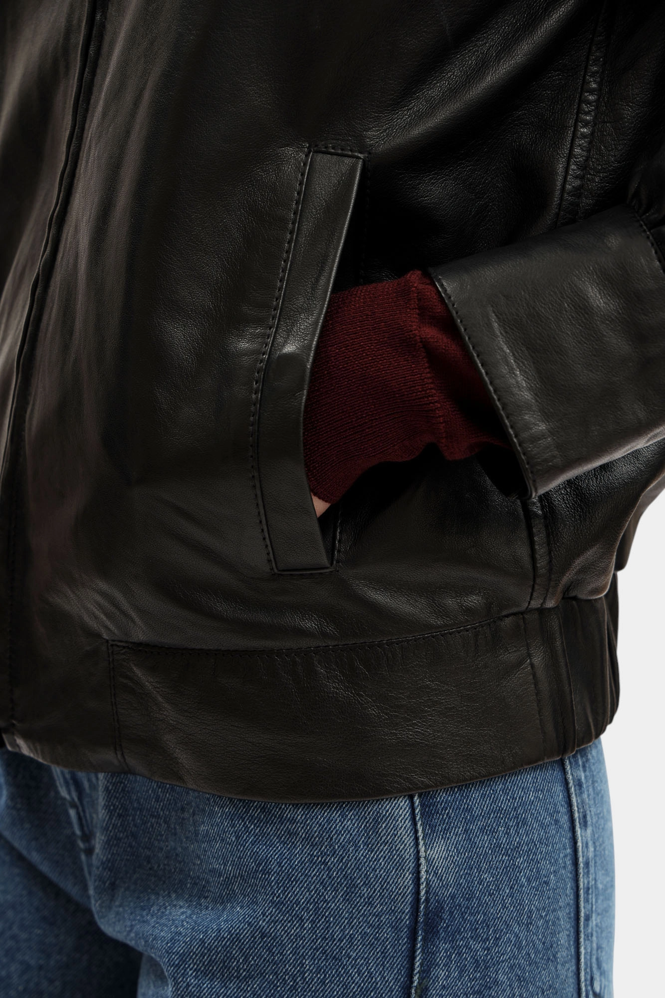 R357A000711N-WL902L03-04DP куртка кожаная trussardi 