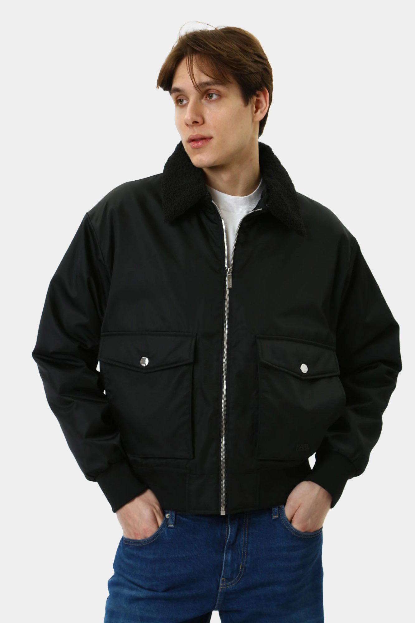 544523_505016 Куртка Karl Lagerfeld Черный