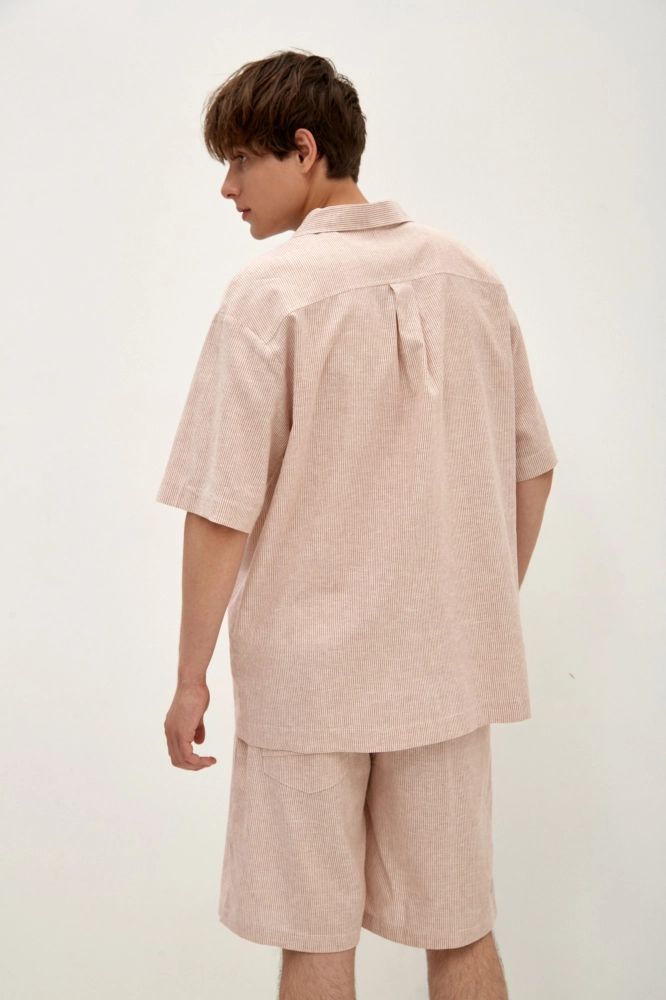 Ремень Strellson Натуральная замша Коричневый