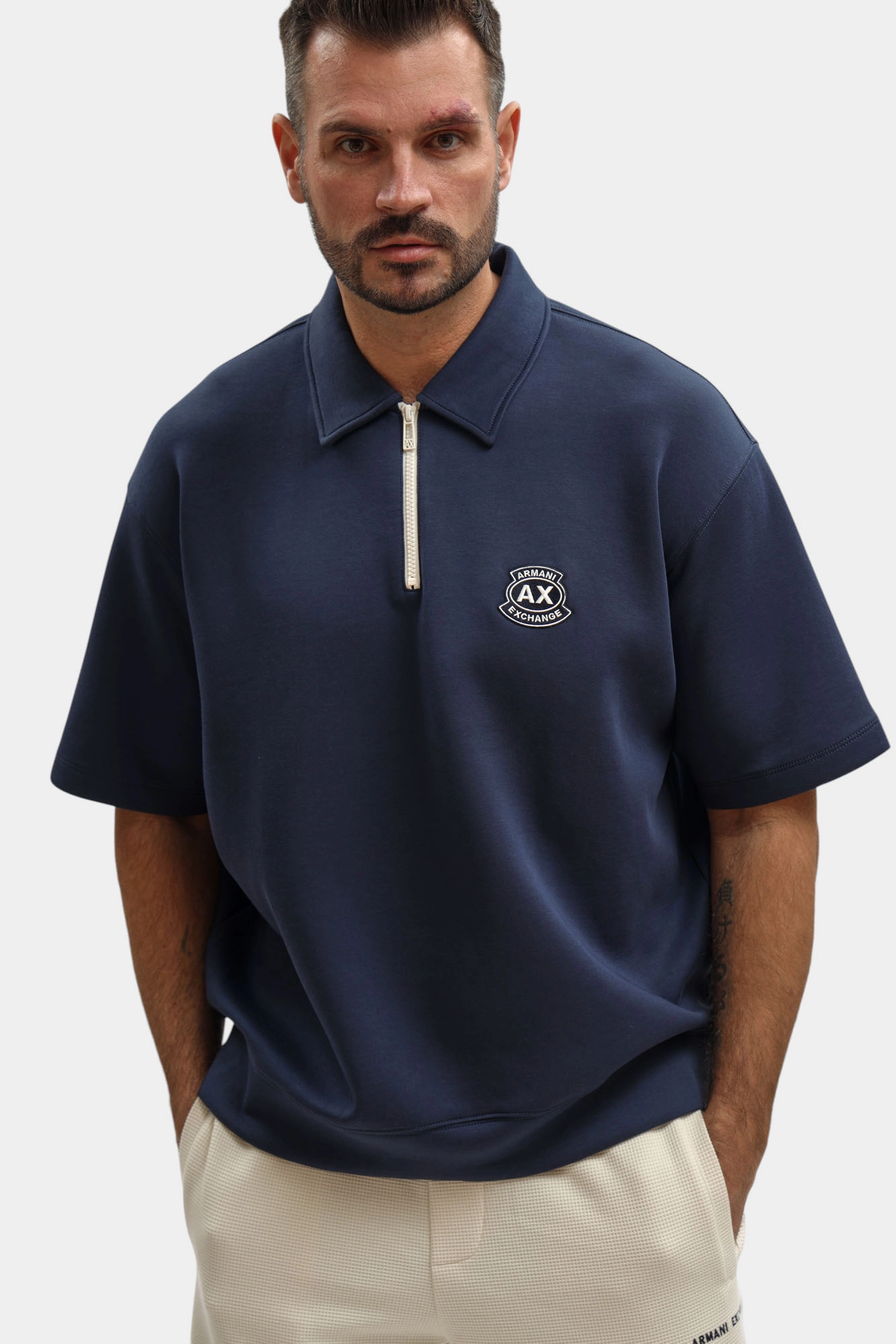 XM002330_AF10818 Поло Armani Exchange Синий