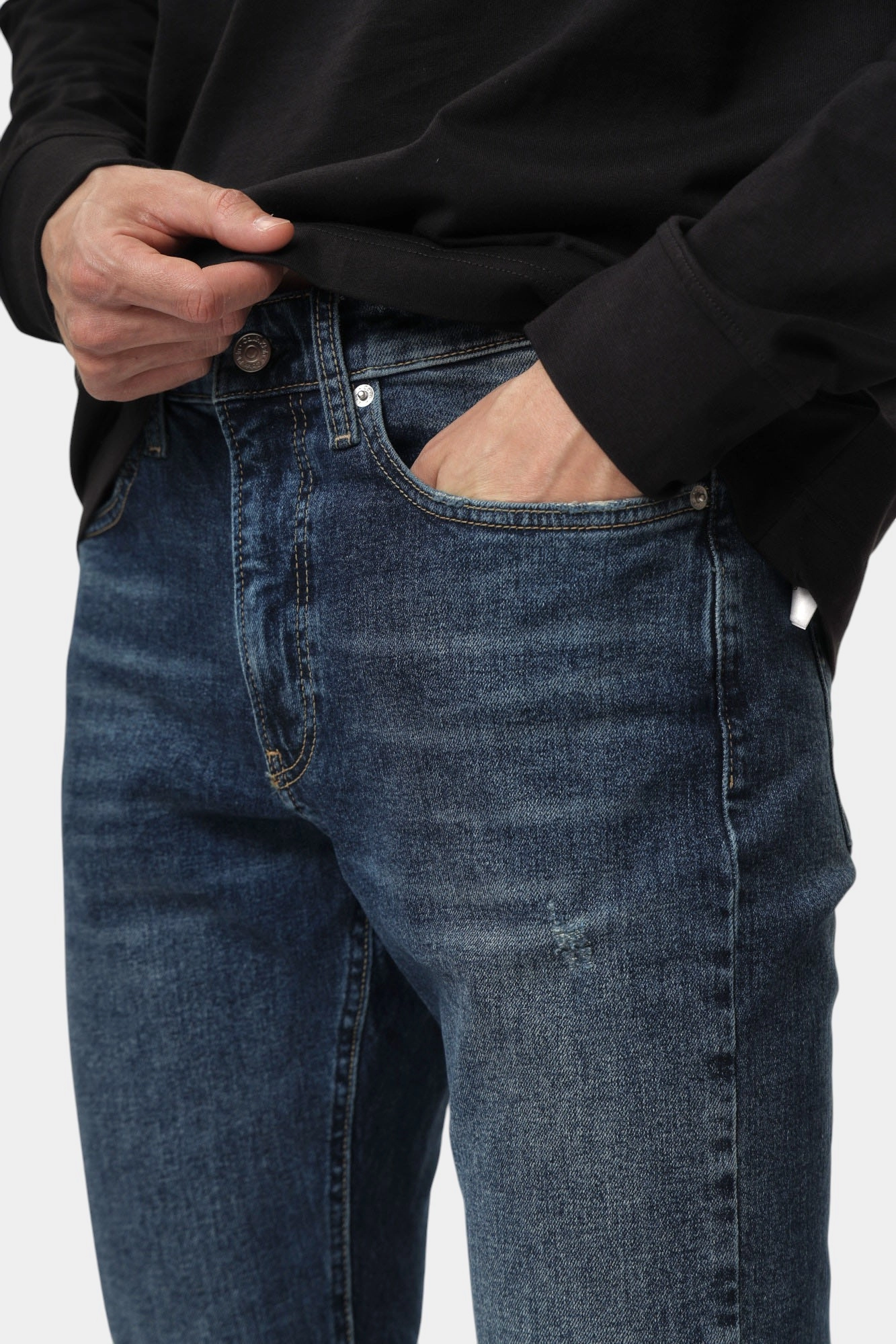 J30J326506 Брюки джинсовые Calvin Klein Jeans Синий