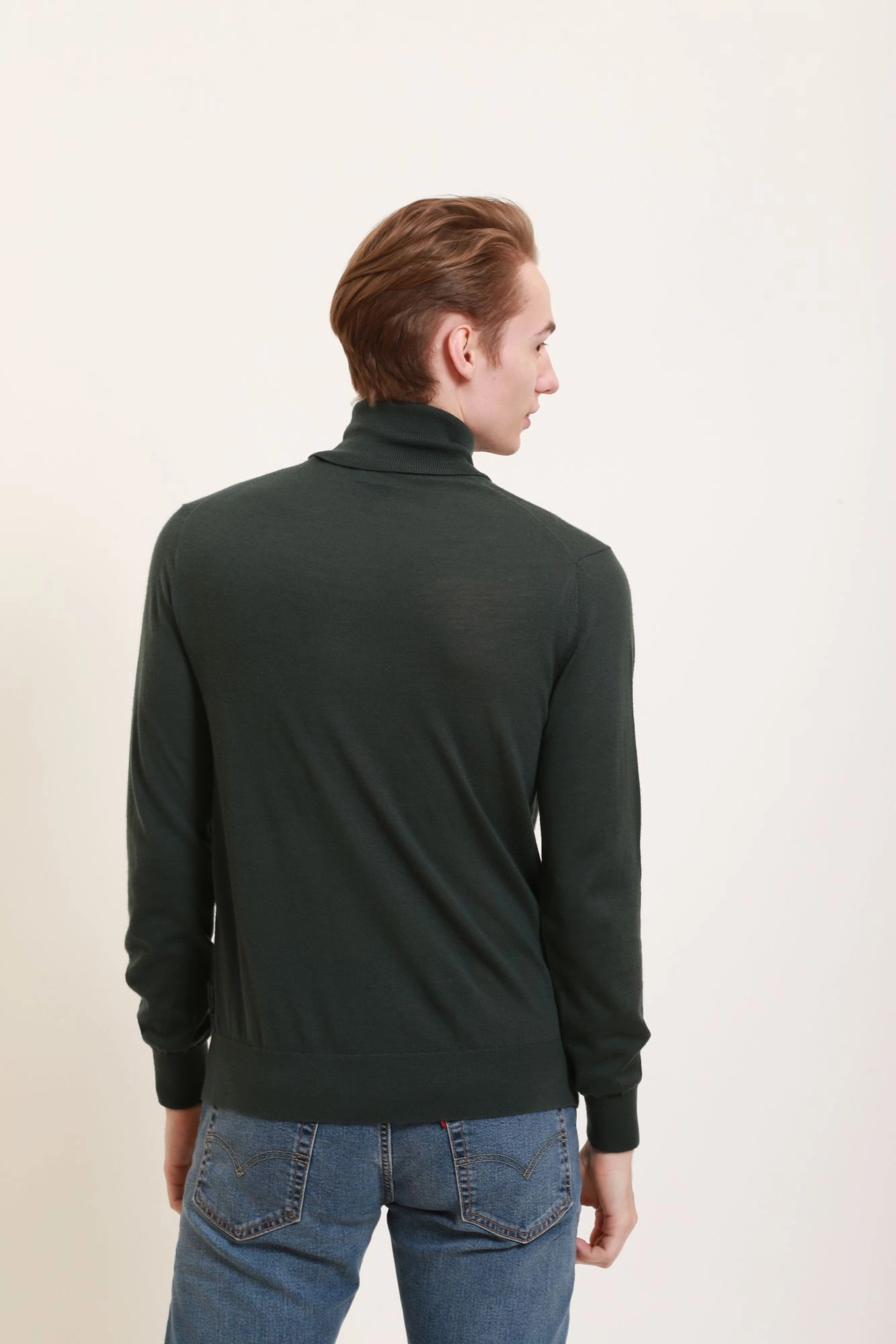 8NZM3C_ZM8AZ Водолазка Armani Exchange Зеленый