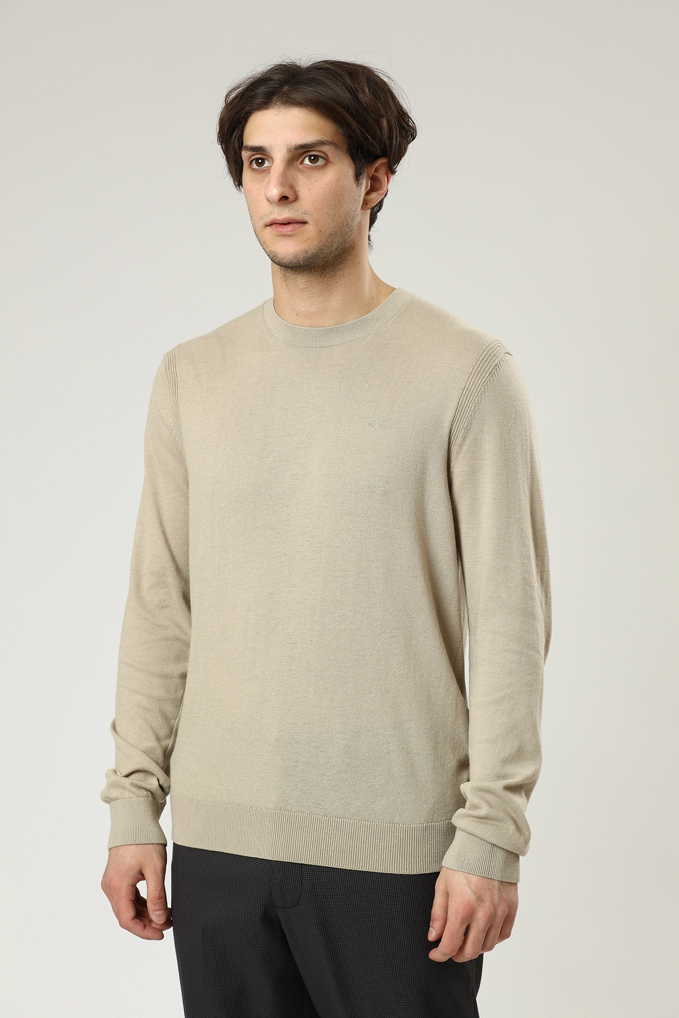 3KZM1Q_ZMN3Z Джемпер Armani Exchange Бежевый