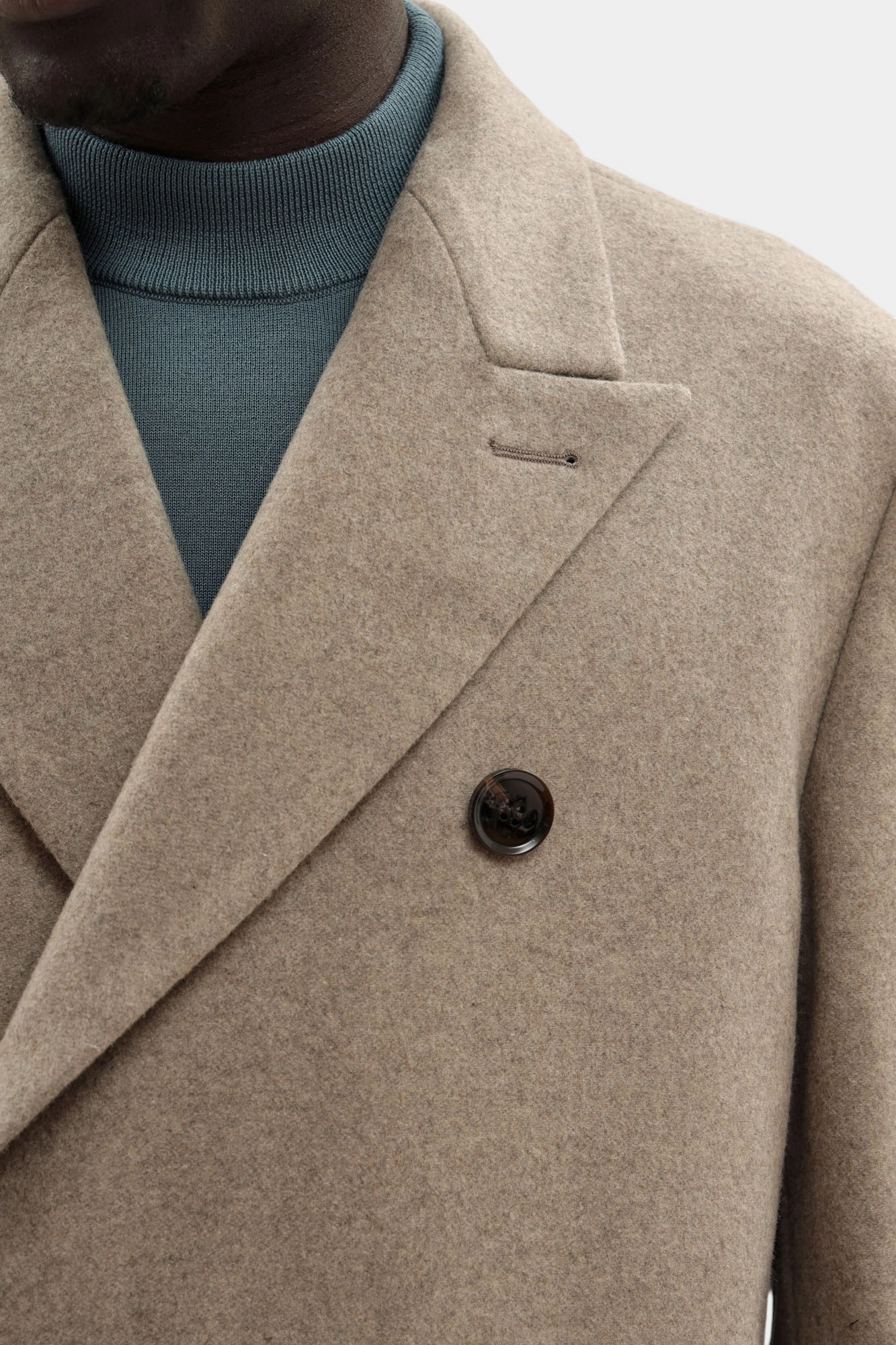 30047856_10019899 Пальто Strellson Бежевый