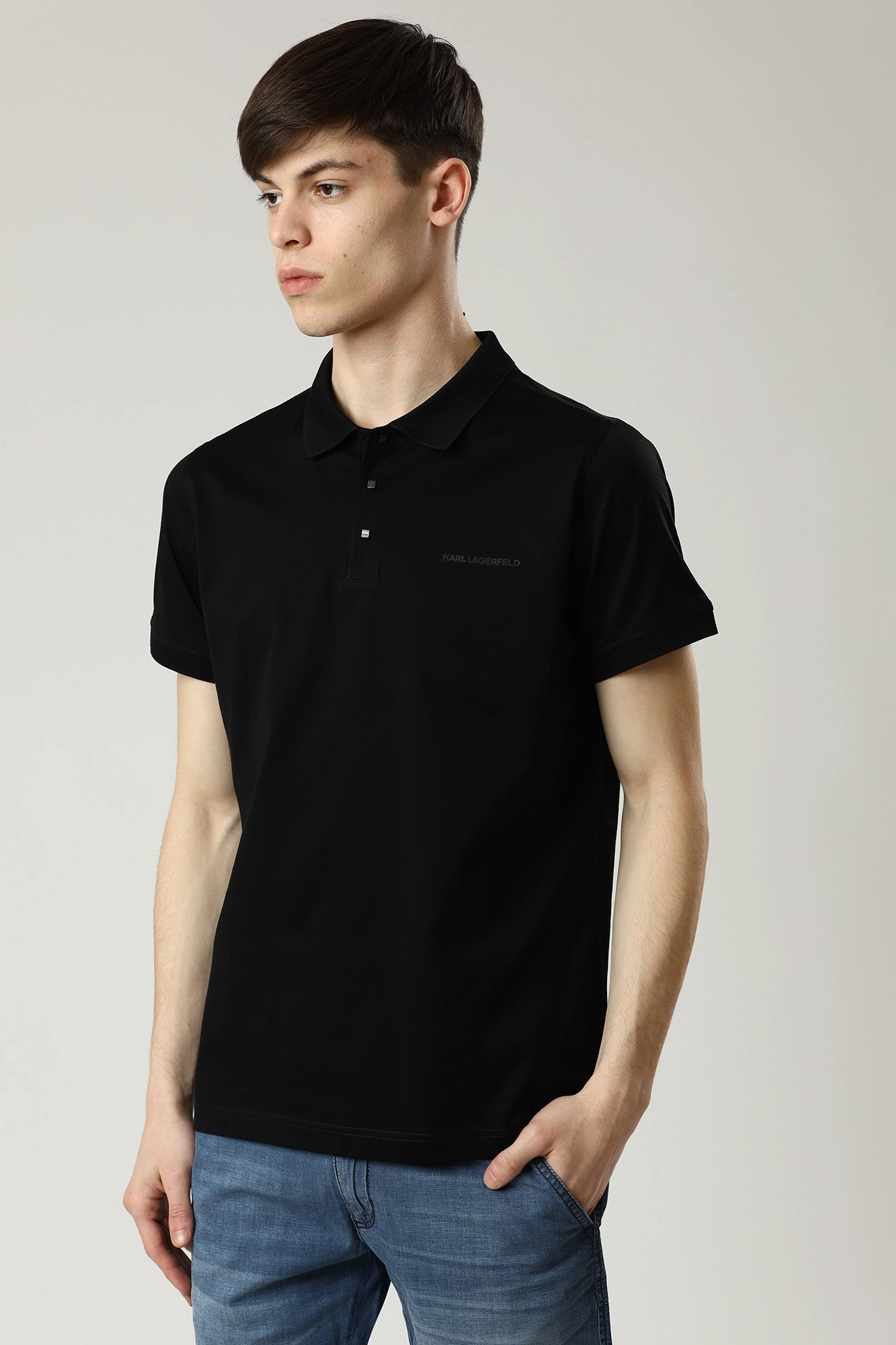 521200_745000 Поло  Karl Lagerfeld Черный