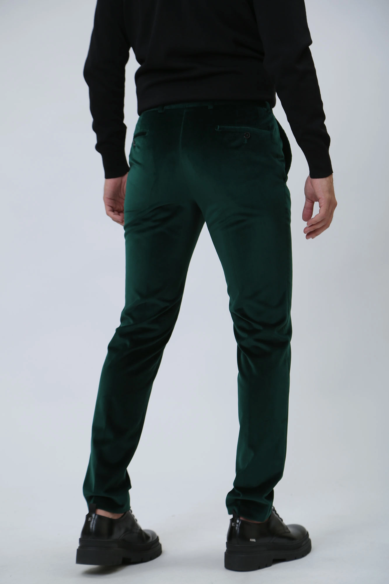 534000_255002 Брюки классические Karl Lagerfeld Зеленый