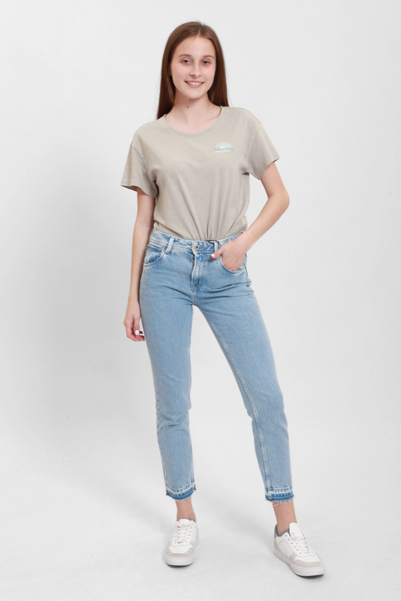 PL204176PD4 джинсы violet pepe jeans 