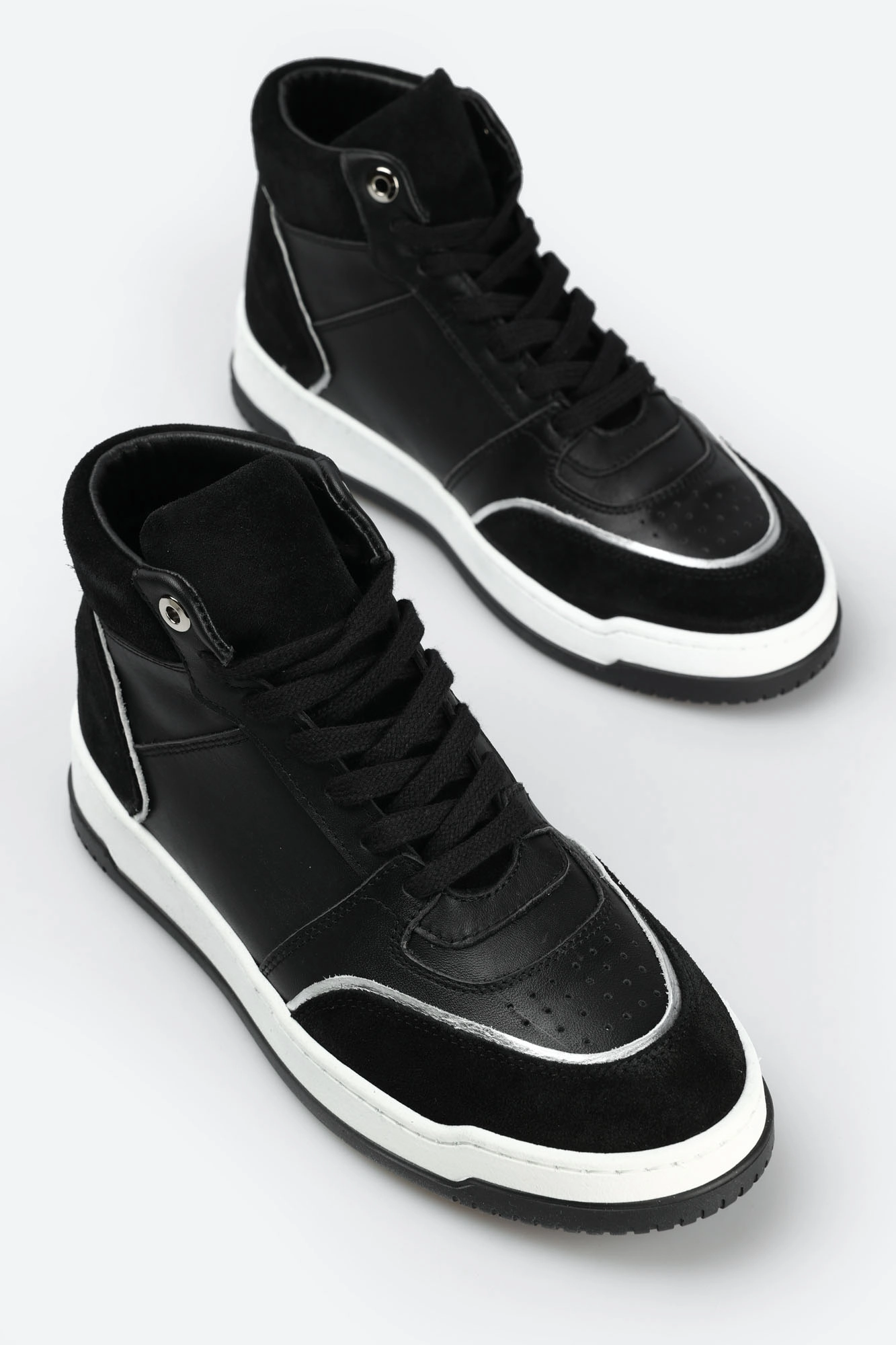 12-5890 Кеды высокие Marc Cony Черный