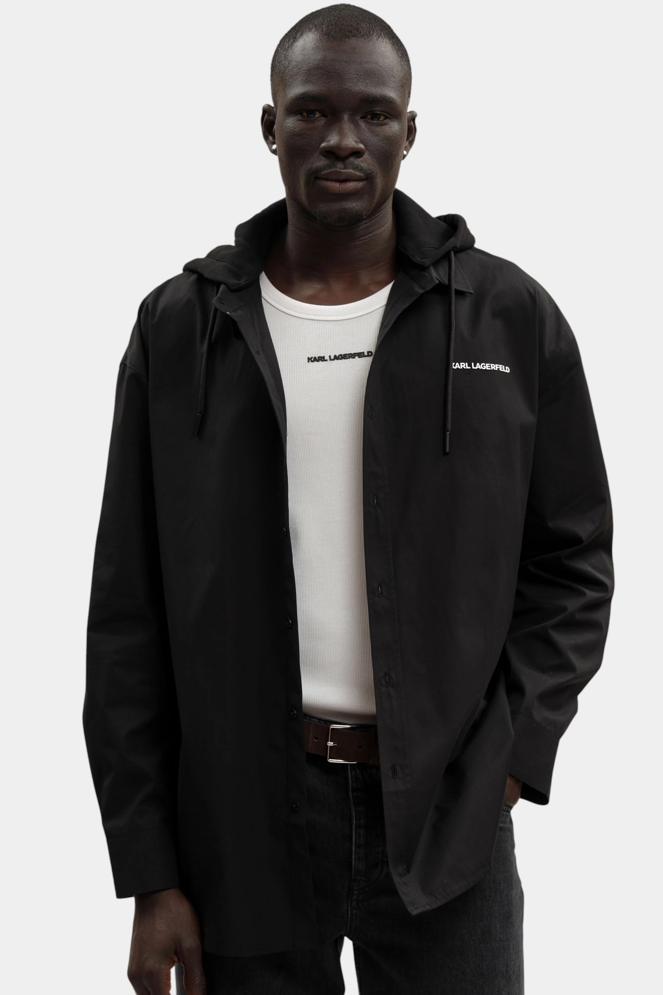 554672_605982 Рубашка Karl Lagerfeld Черный