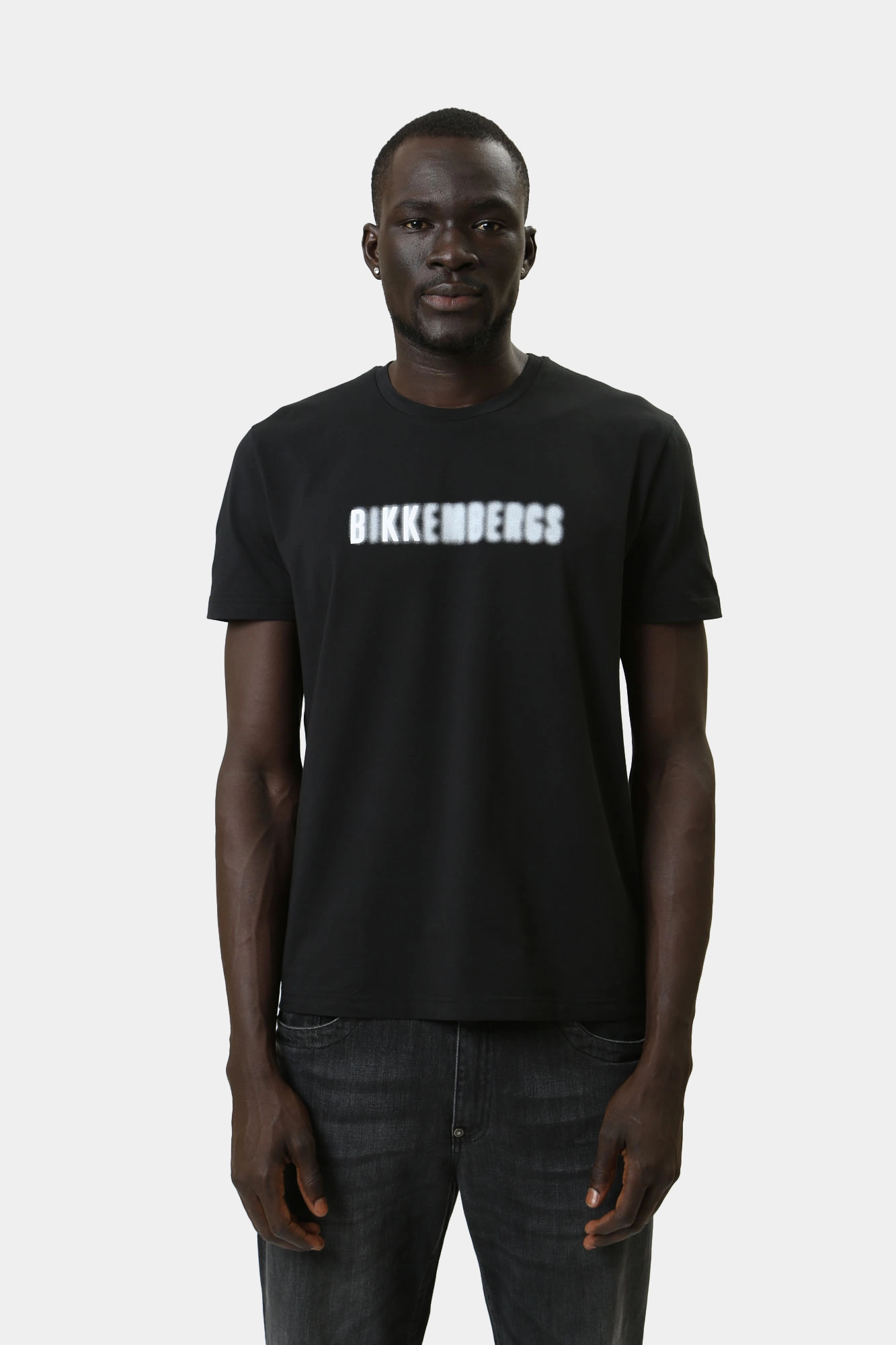 BMT0602 Футболка Bikkembergs Черный