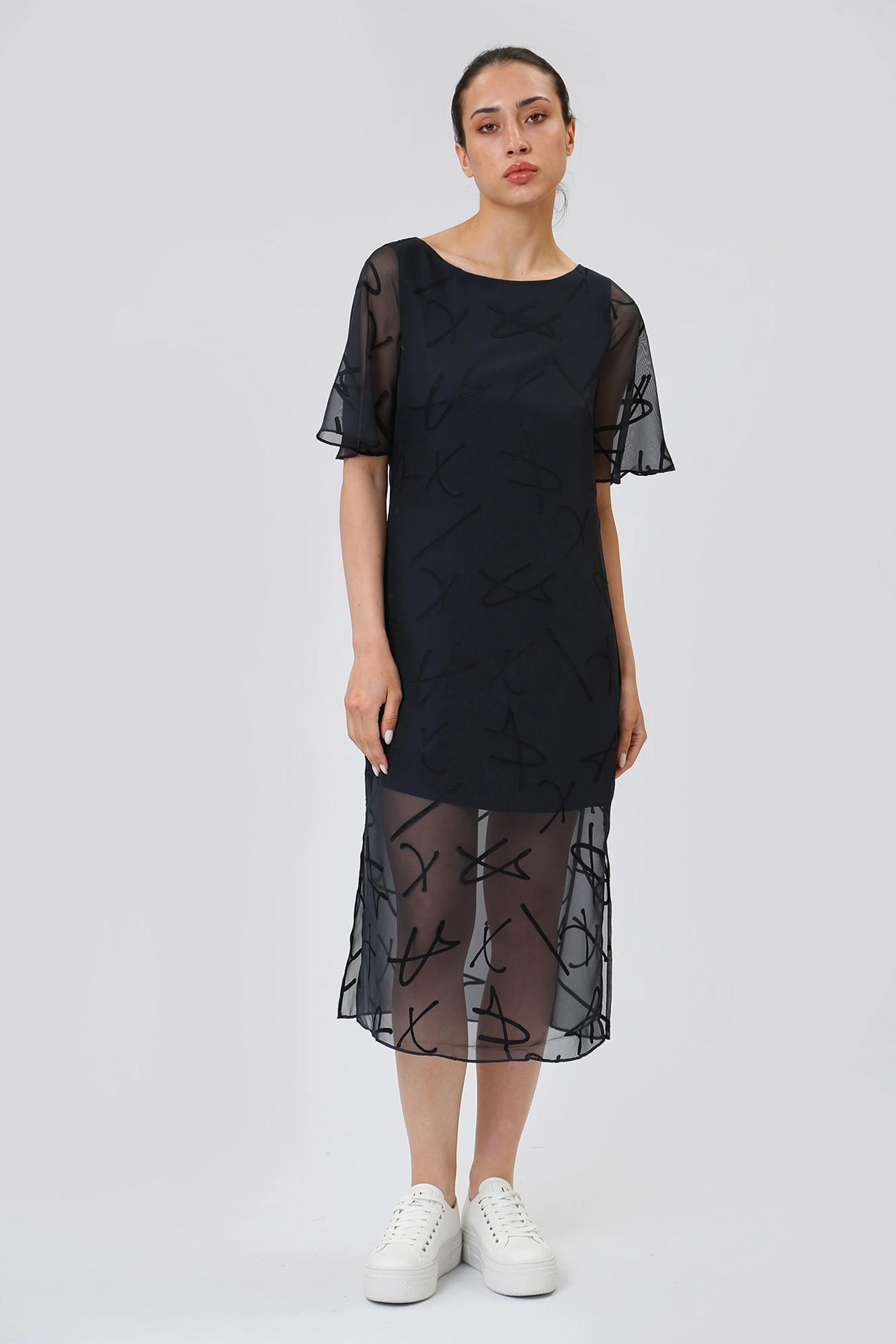 3RYA26_YN2KZ платье armani exchange 