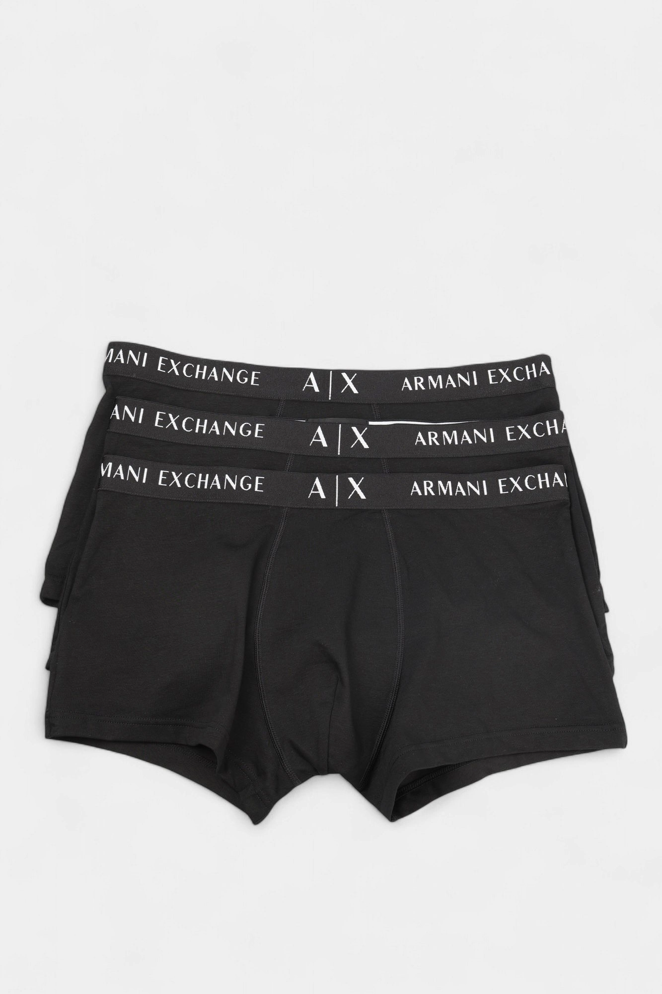 XM000871_AF13682 Трусы 3 шт Armani Exchange Черный