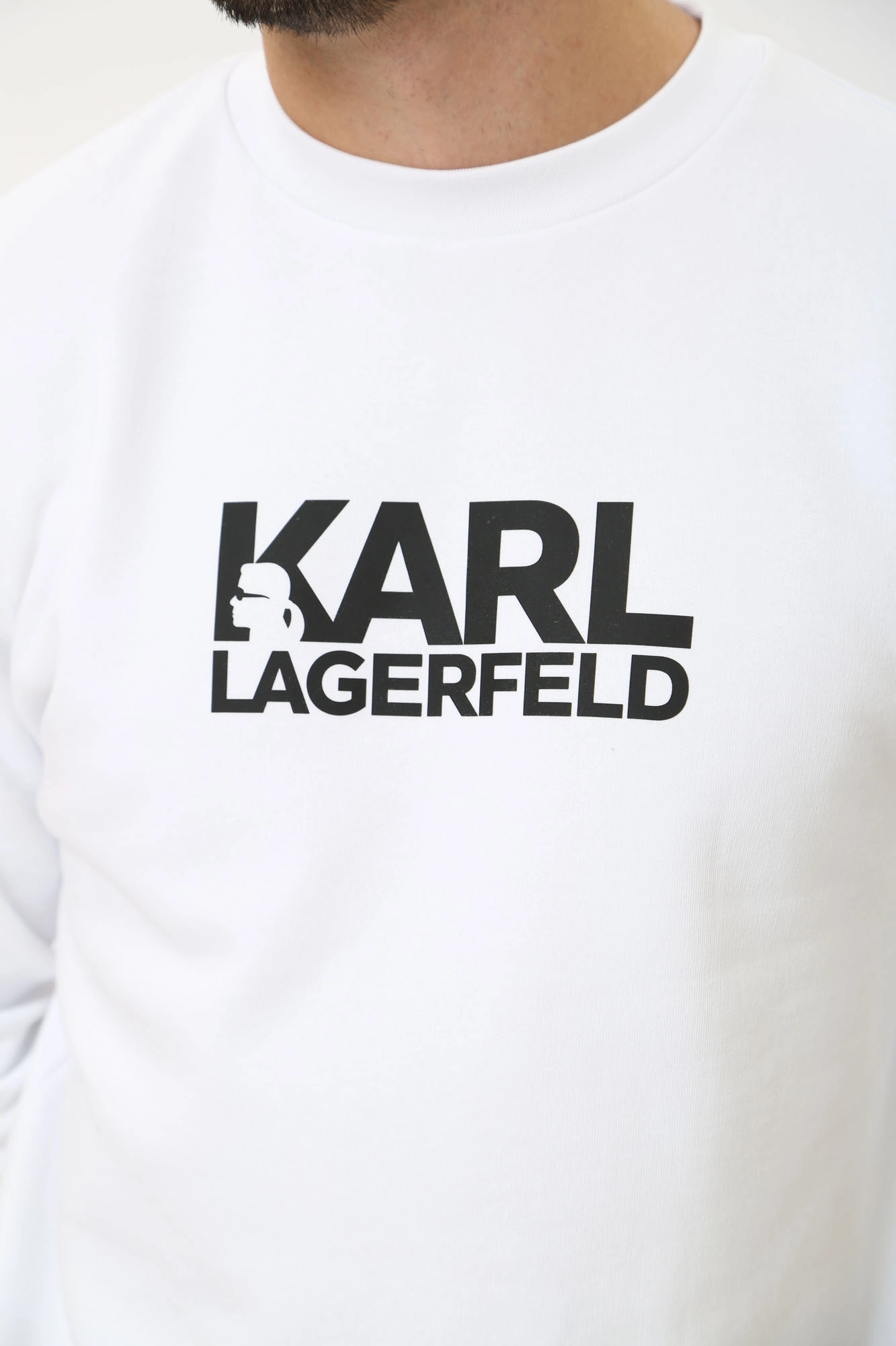 543917_705091 Свитшот Karl Lagerfeld Белый