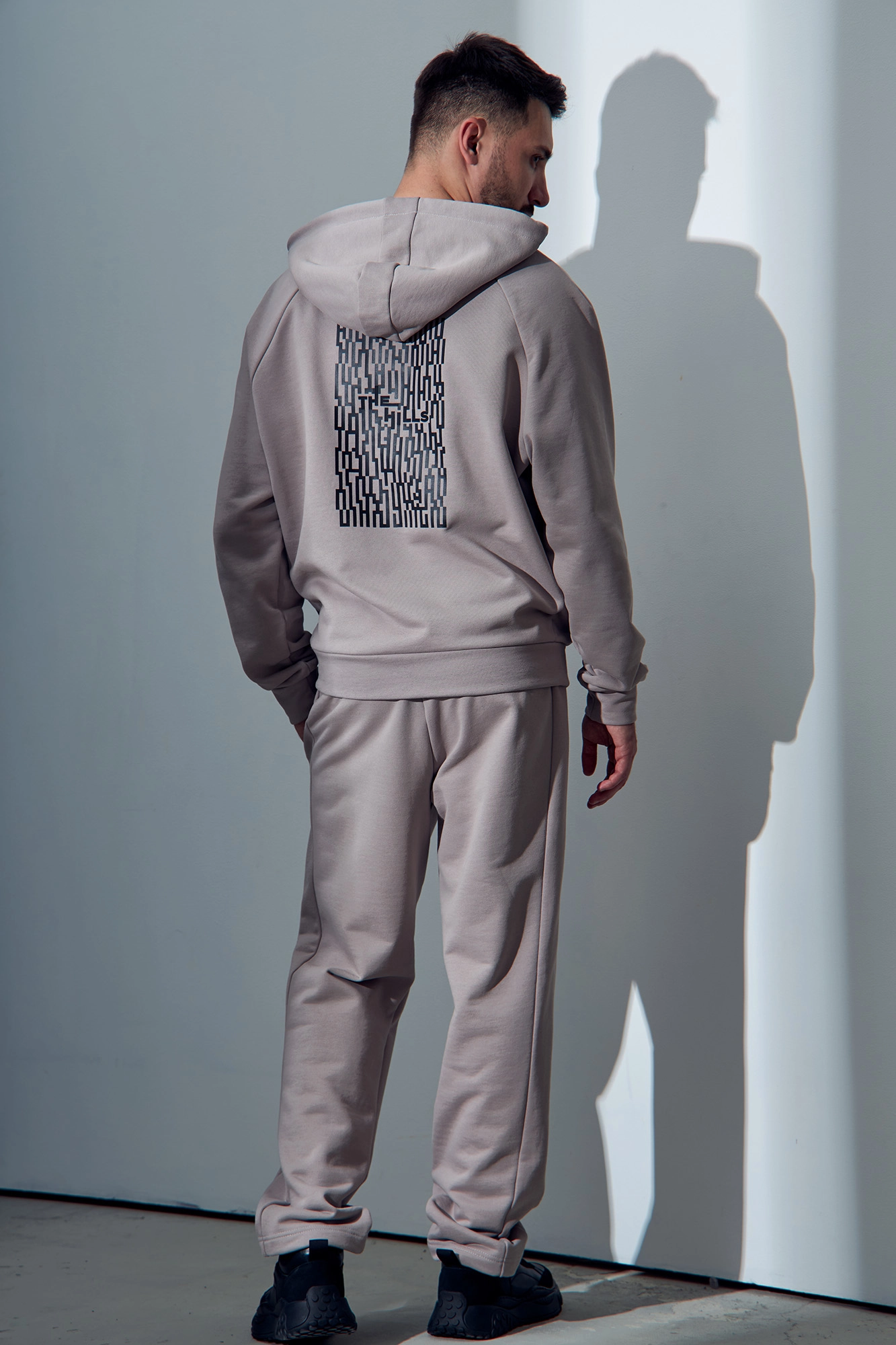 M-232-P-0017 Брюки спортивные The Hills Серый