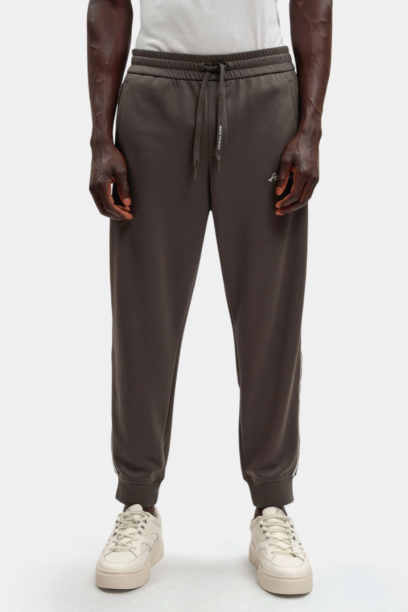 8NZPSG_Z9N1Z Брюки спортивные Armani Exchange Серый