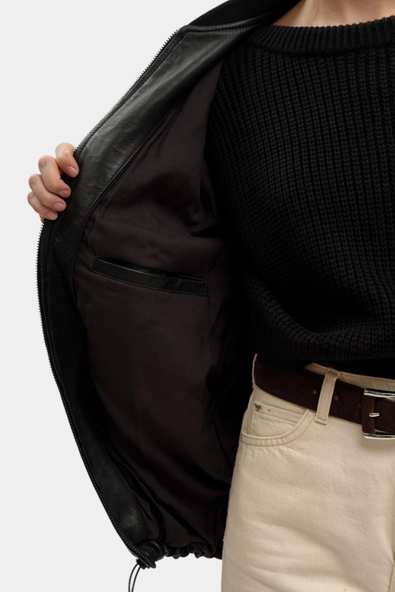 MU-W242-210 куртка кожанная mustang 