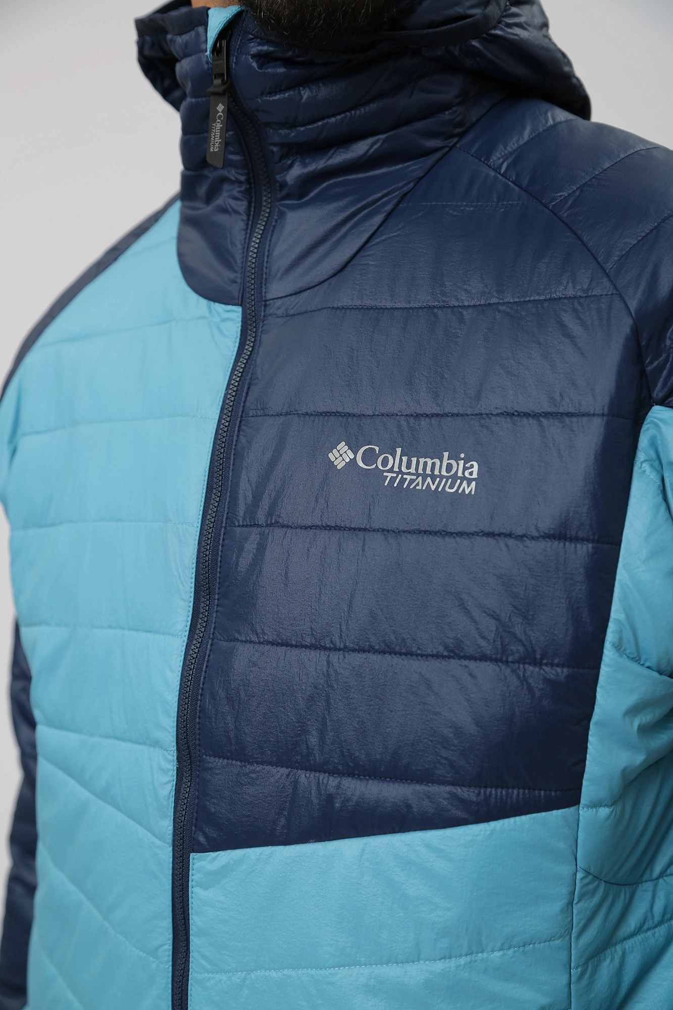 2008611 Куртка Platinum Peak™ Hooded Jacket Columbia Голубой