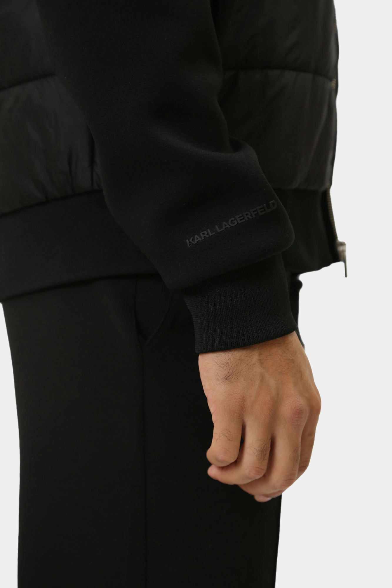 544561_505062 Бомбер Karl Lagerfeld Черный