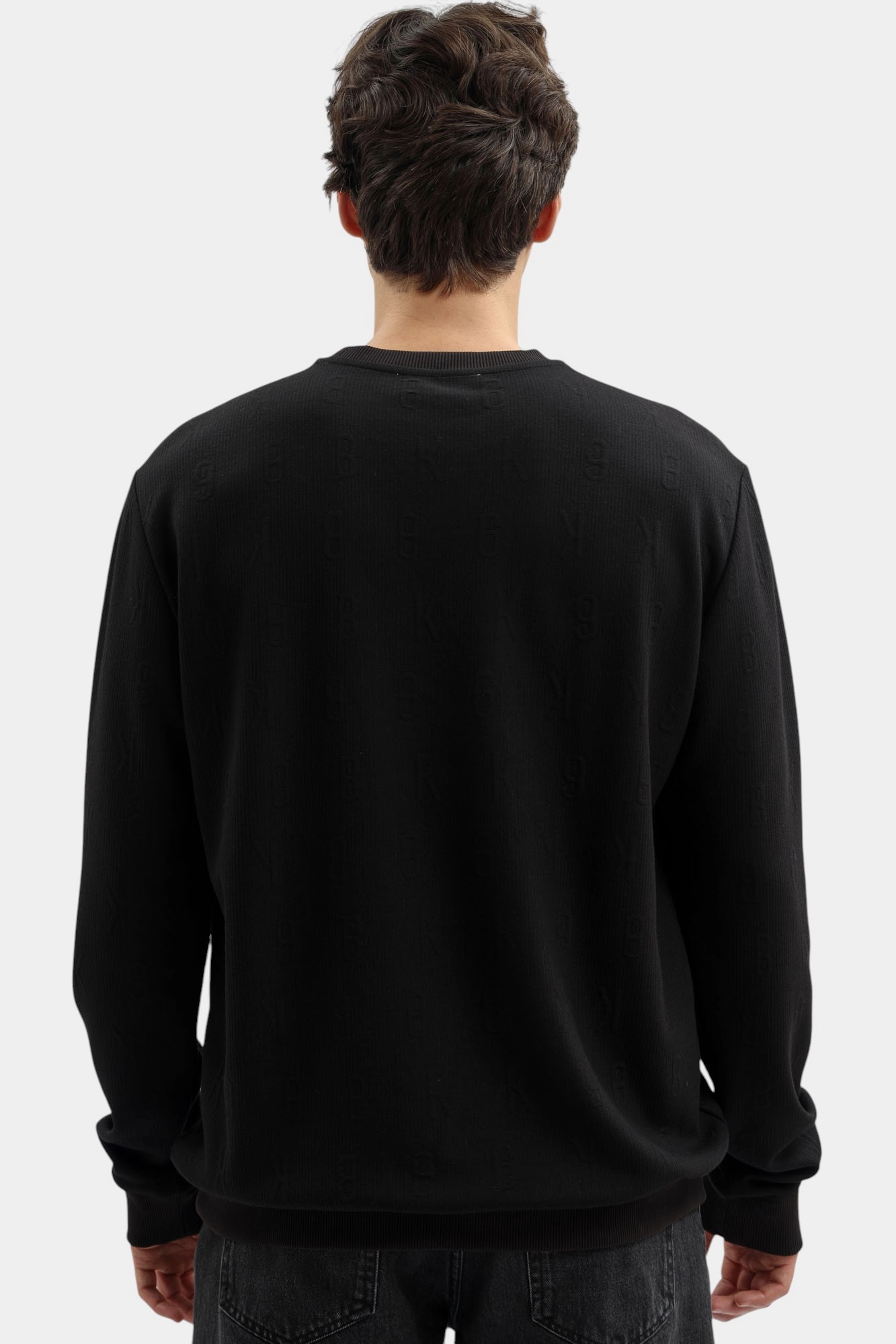 BMF0999 Свитшот Bikkembergs Черный