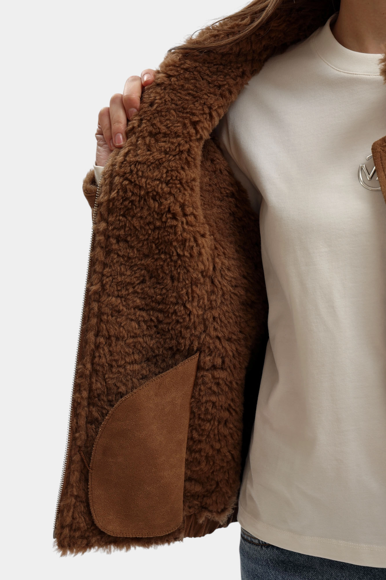 VW-PLO-2385 дубленка van mich 